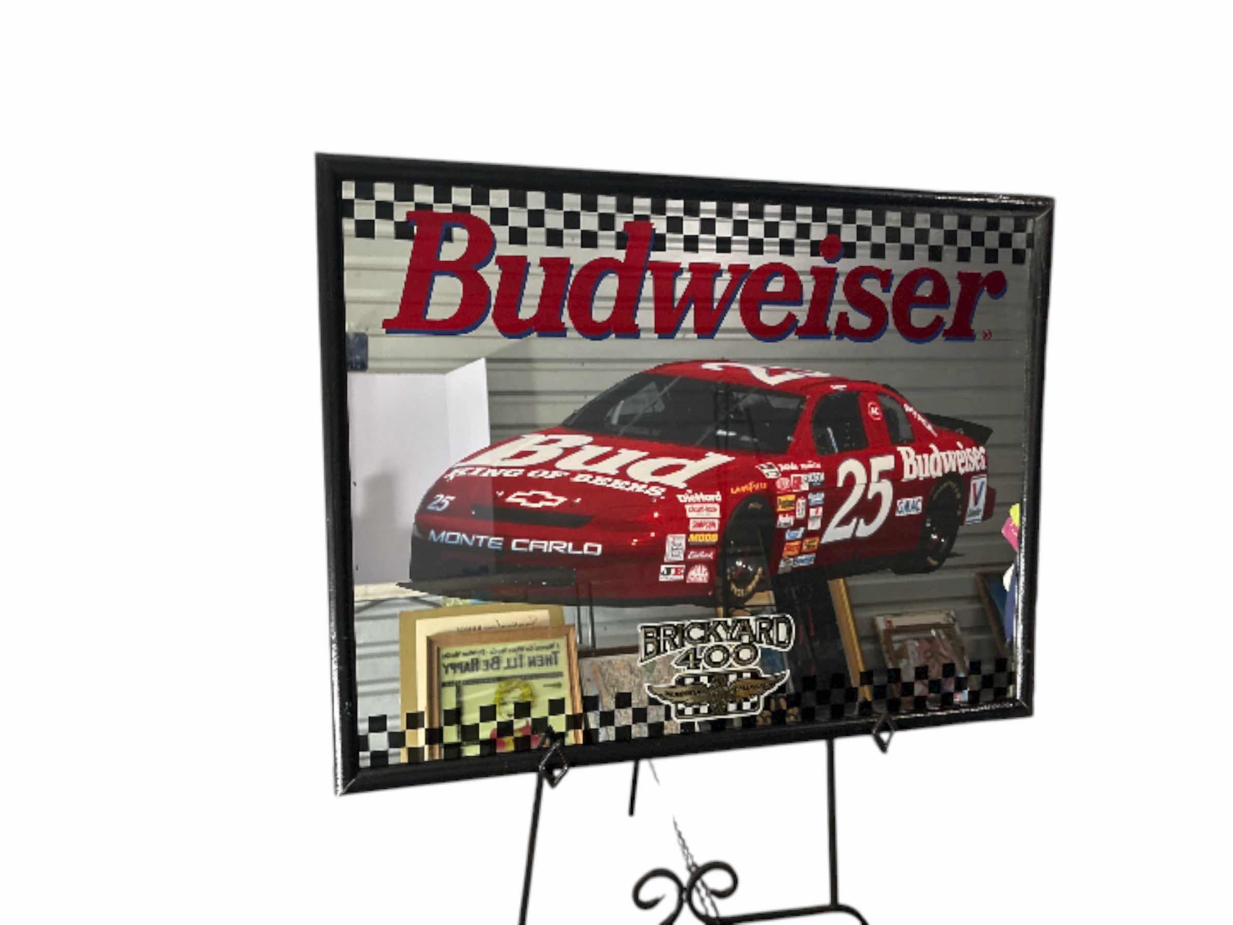 Photo 1 of BUDWEISER BRICKYARD 400 MIRROR 27" X 20"
