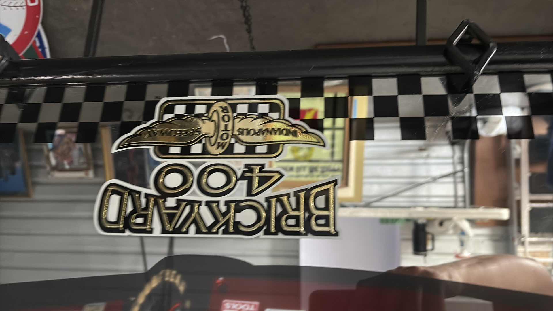 Photo 1 of BUDWEISER BRICKYARD 400 MIRROR 27" X 20"