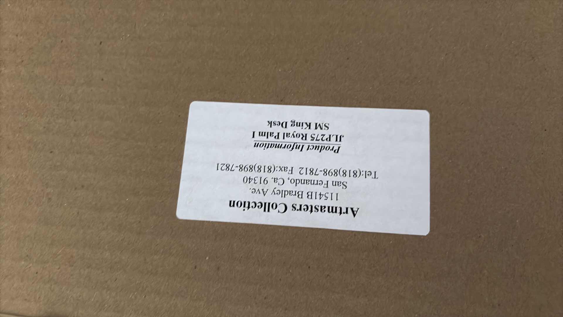 Photo 1 of FRAMED PALM TREE ARTWORK