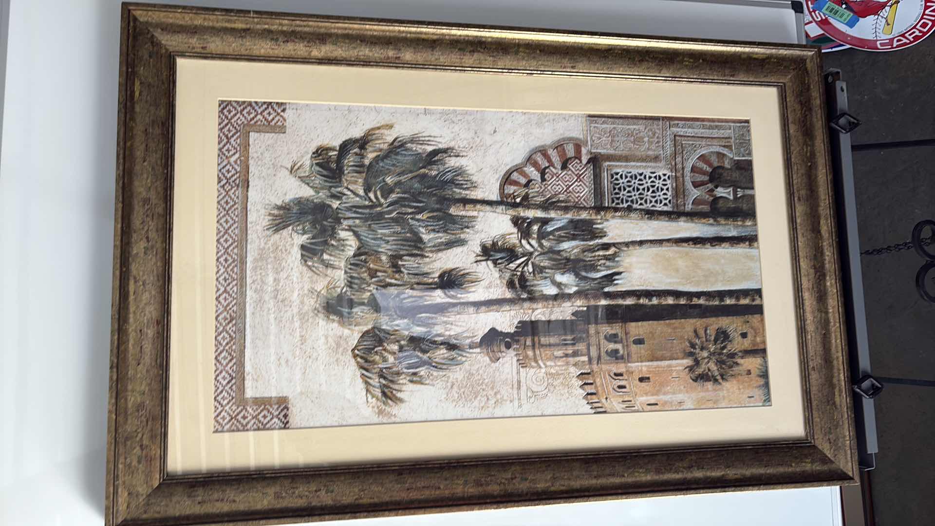 Photo 1 of FRAMED PALM TREE ARTWORK