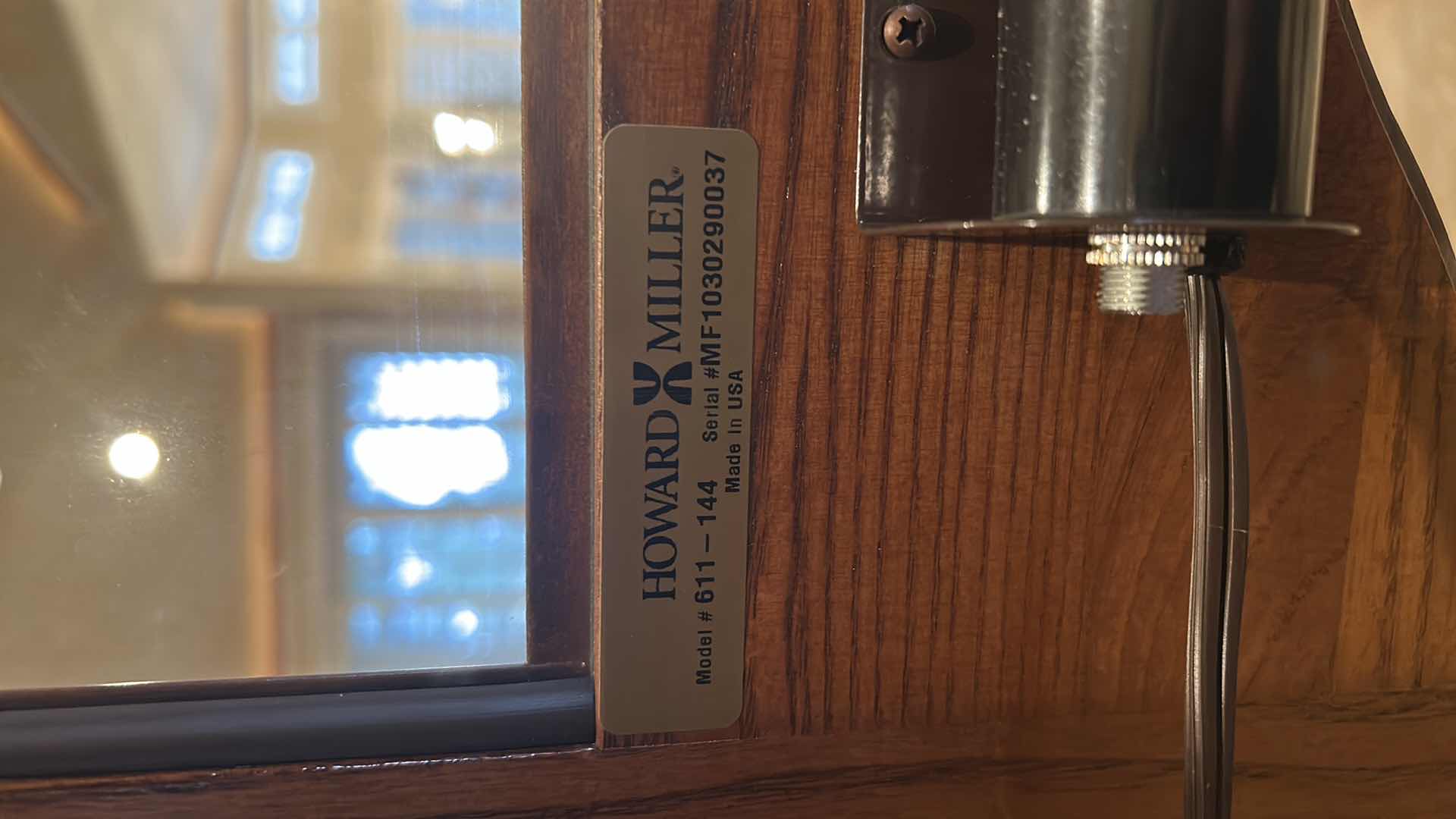 Photo 1 of WINDSOR CHERRY HOWARD MILLER GRANDFATHER CLOCK H 85" RETAIL $3000