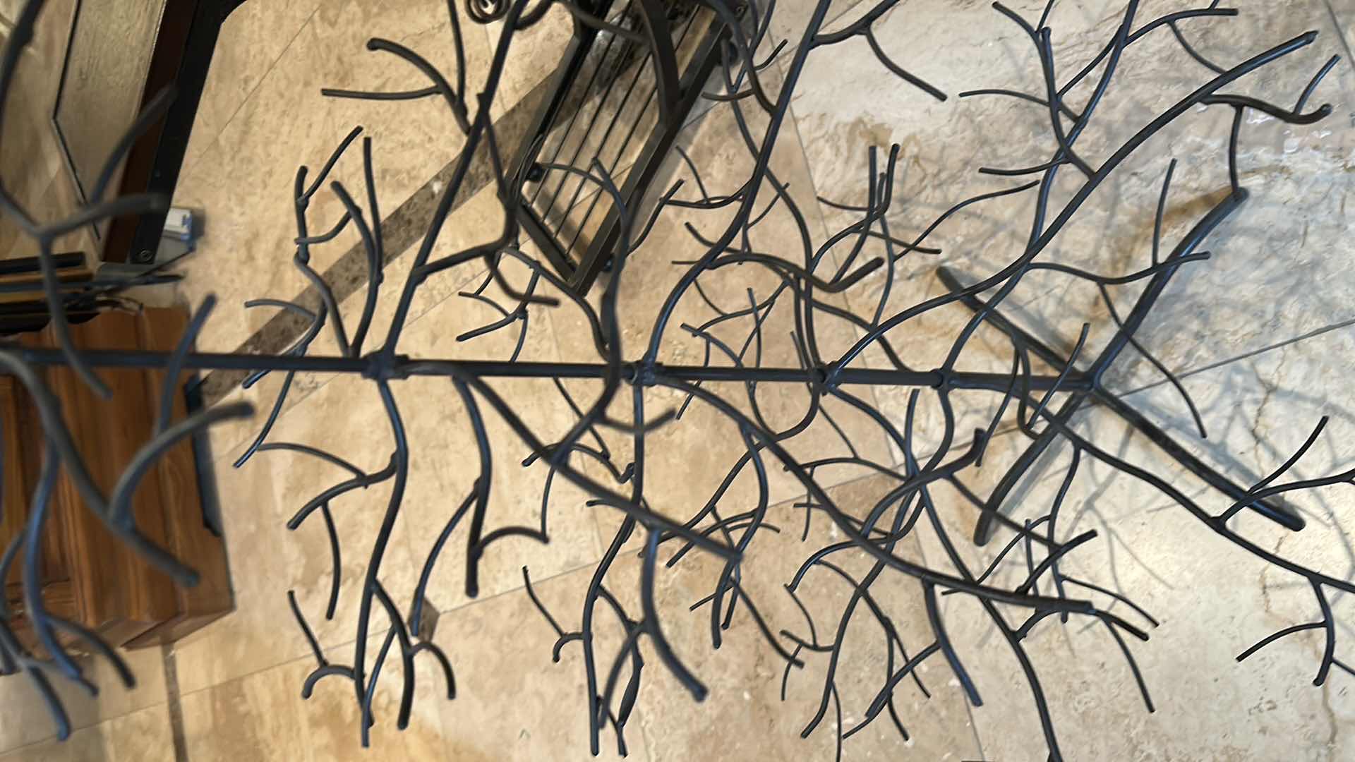 Photo 1 of METAL ORNAMENT DISPLAY TREE H 44"