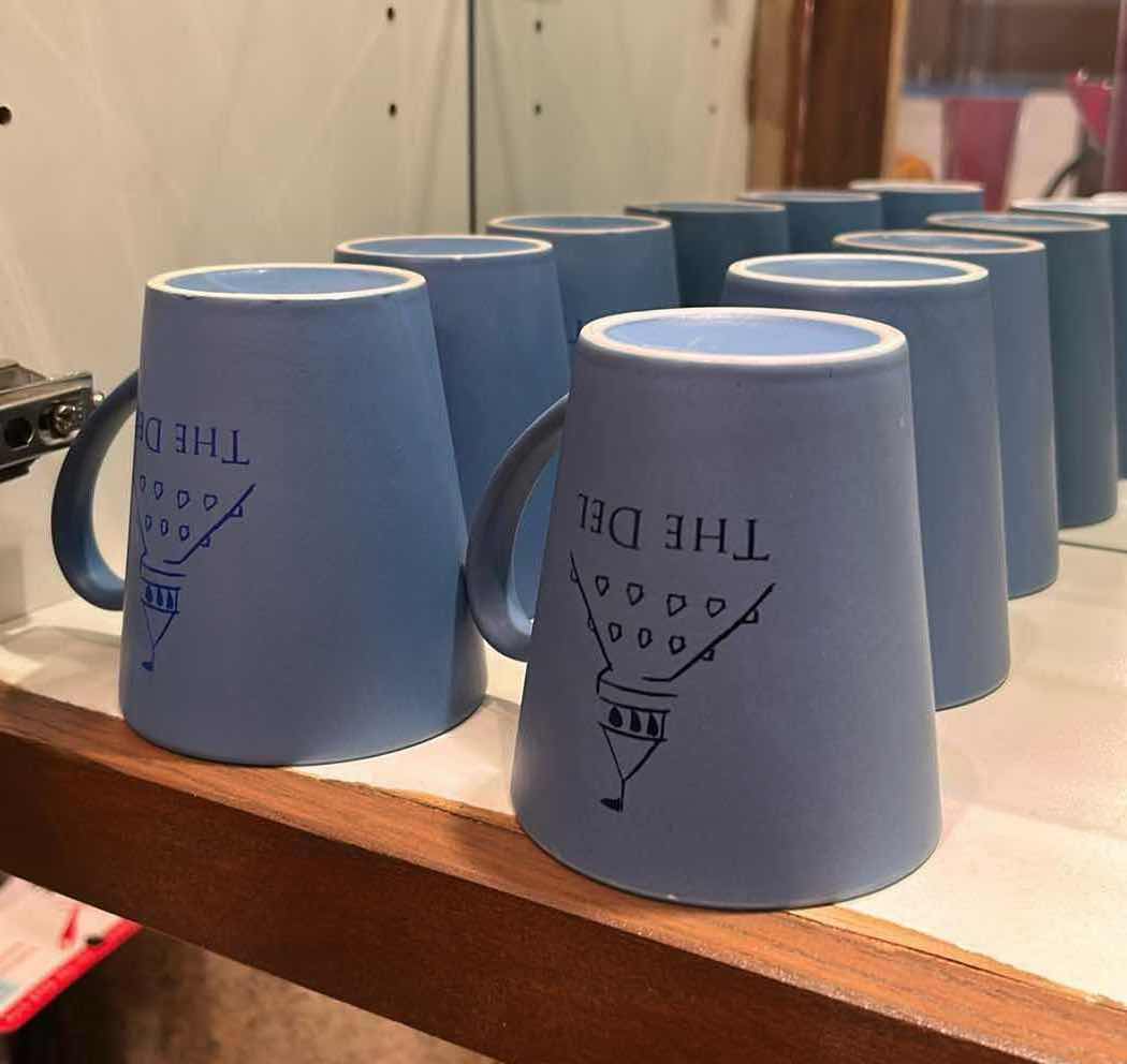 Photo 1 of 6- THE DEL BLUE COFFEE MUGS