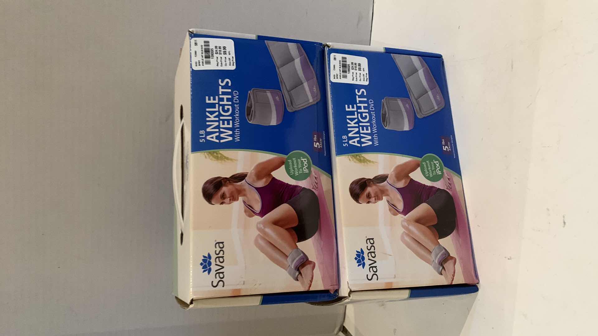 Photo 1 of 2 SETS OF 5 POUND ANKLE WEIGHTS