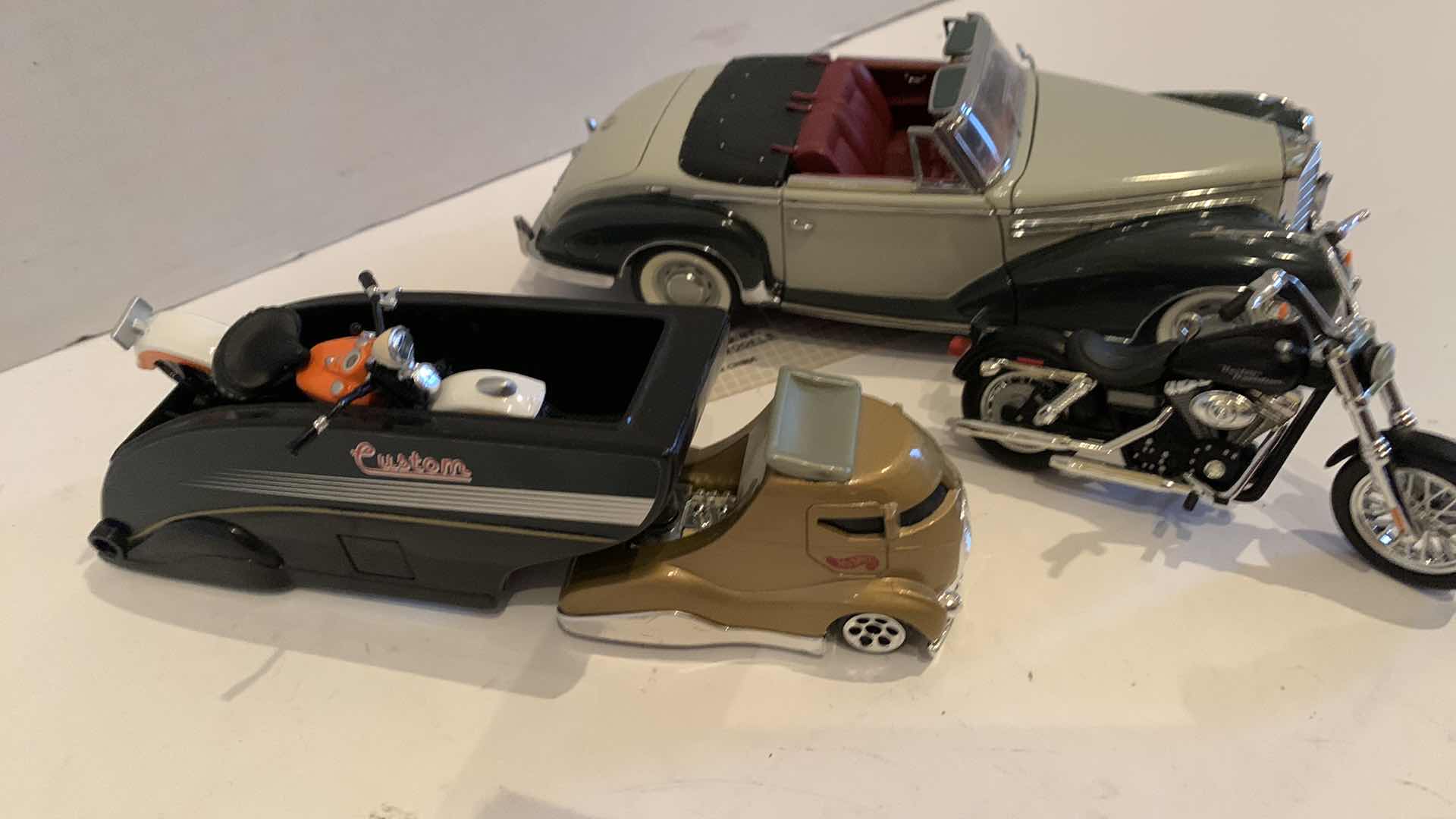 Photo 1 of 5- DIE CAST MODEL CARS, MOTORCYCLE