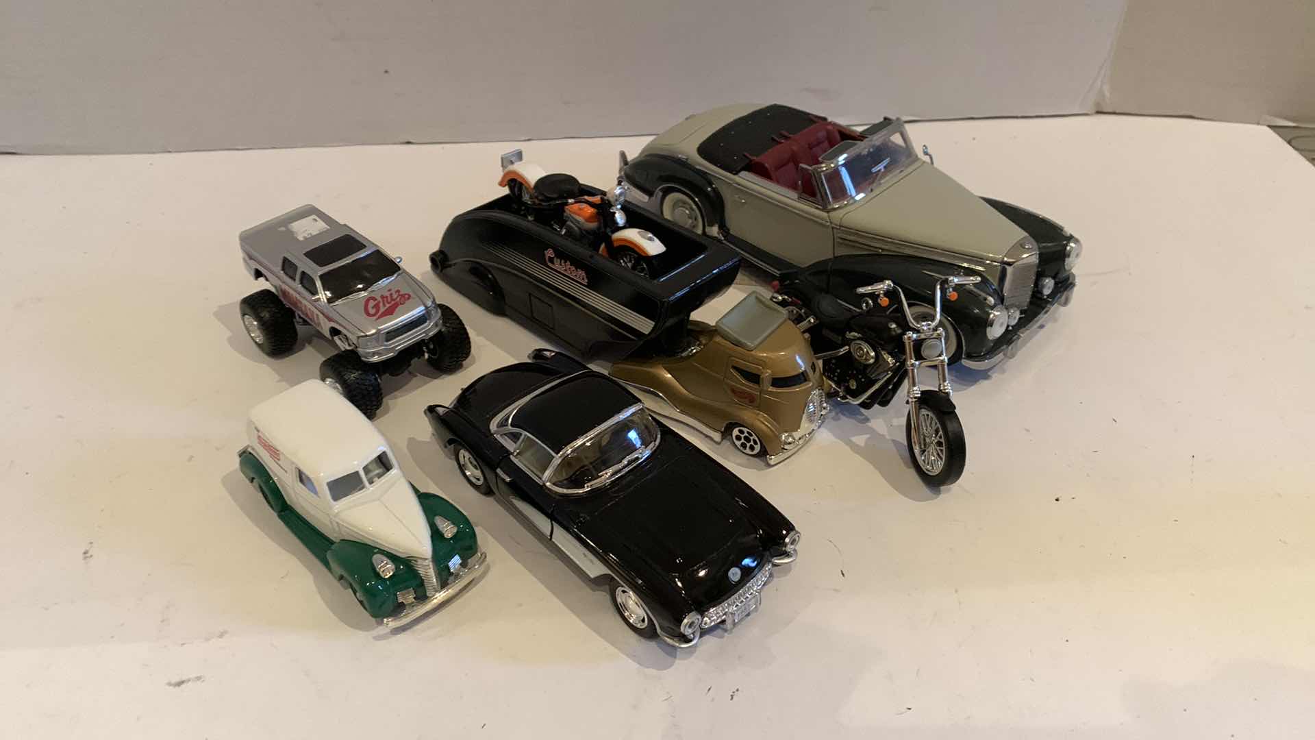 Photo 1 of 5- DIE CAST MODEL CARS, MOTORCYCLE
