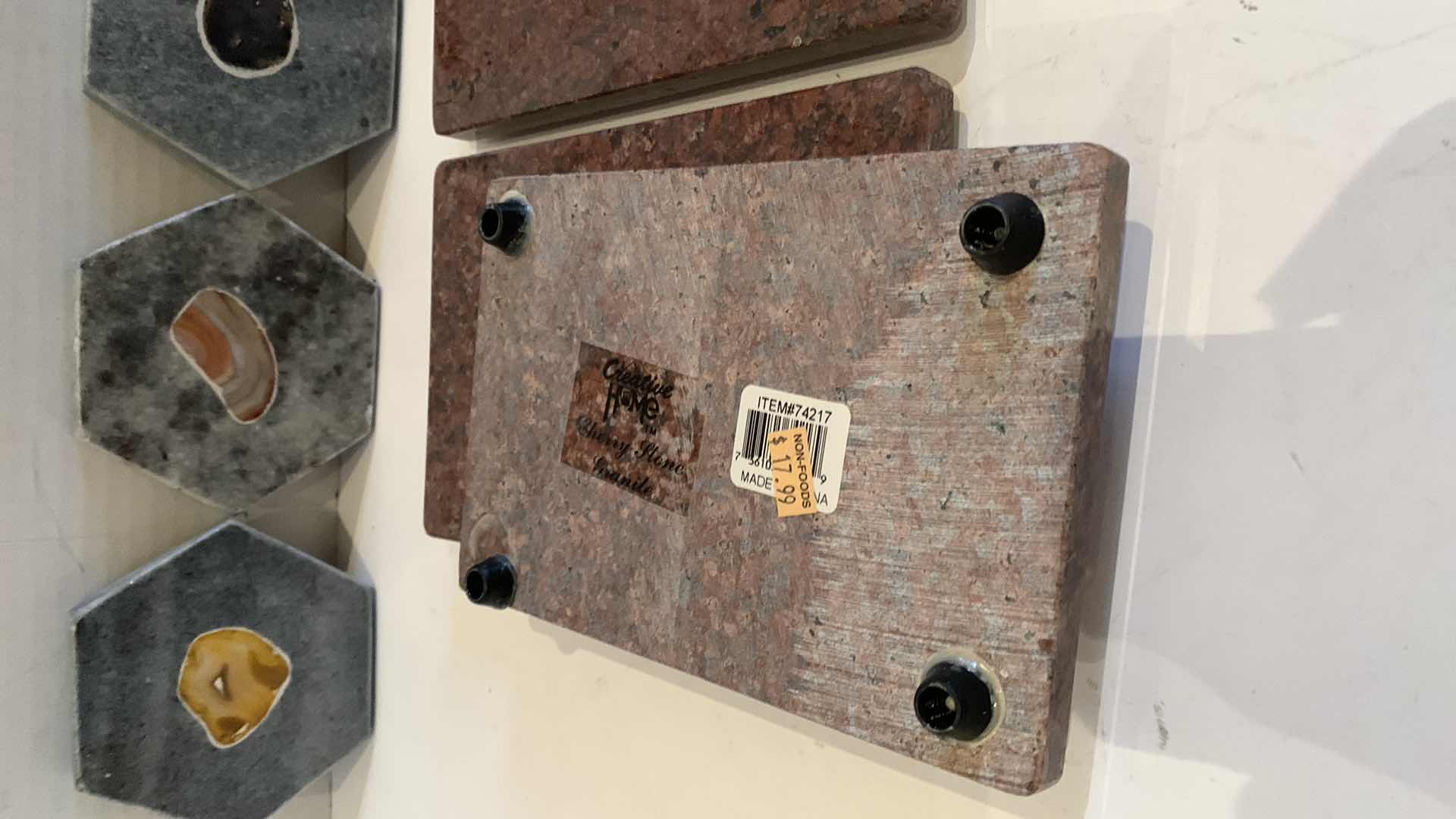 Photo 1 of MARBLE STANDS AND COASTERS