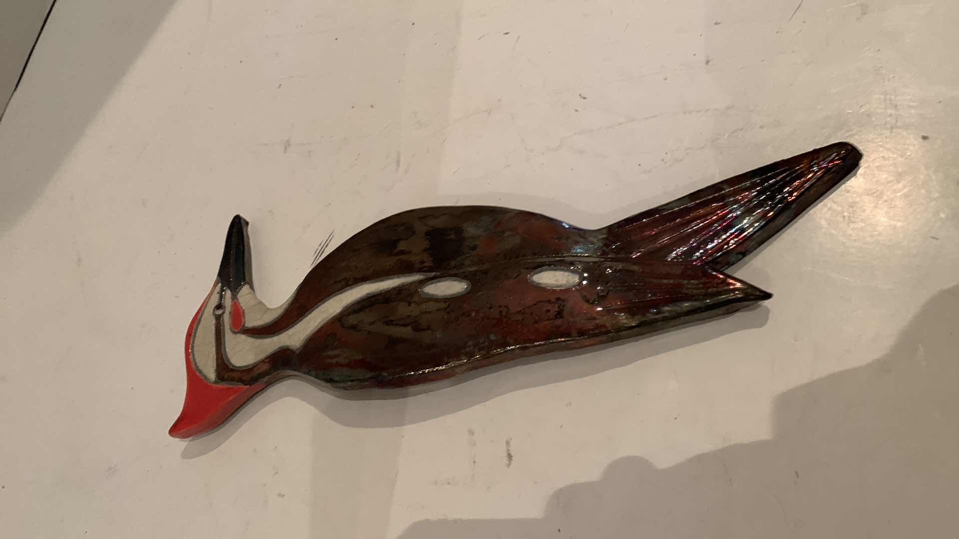 Photo 1 of A VASE AND BIRFD ARTWORK