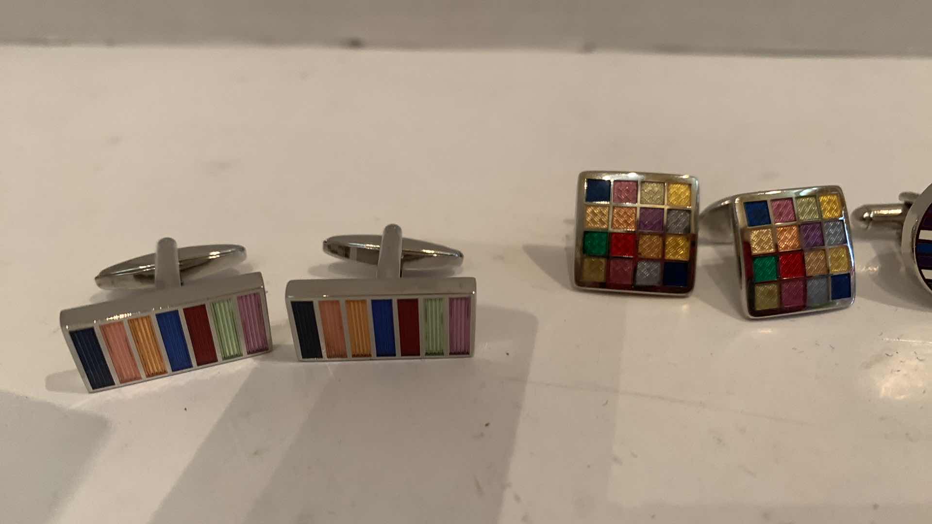 Photo 1 of 4 SETS OF CUFFLINKS