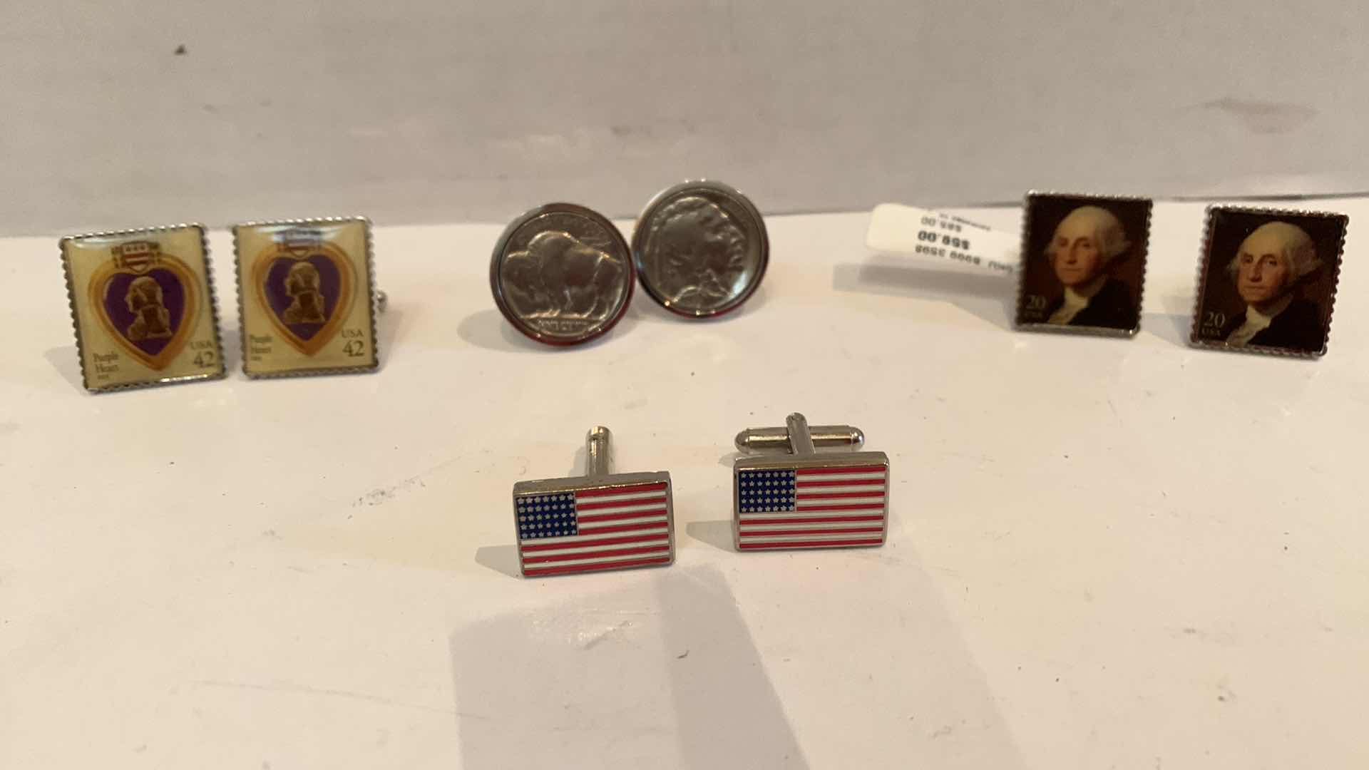 Photo 1 of 4 SETS OF CUFF LINKS