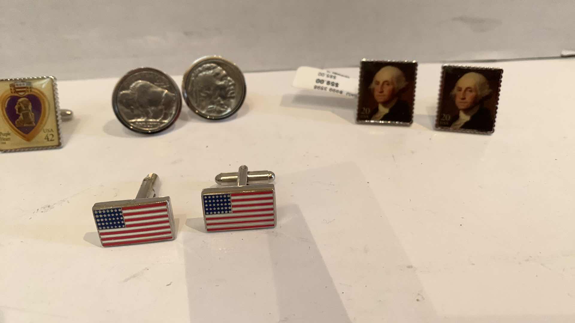 Photo 1 of 4 SETS OF CUFF LINKS