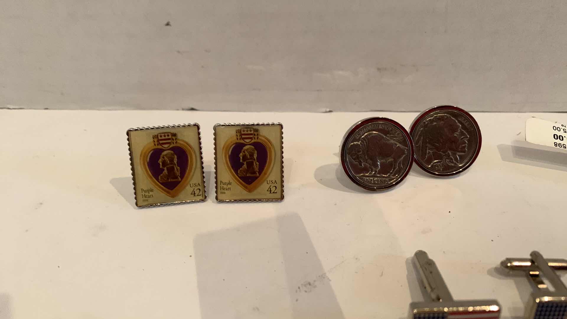 Photo 1 of 4 SETS OF CUFF LINKS