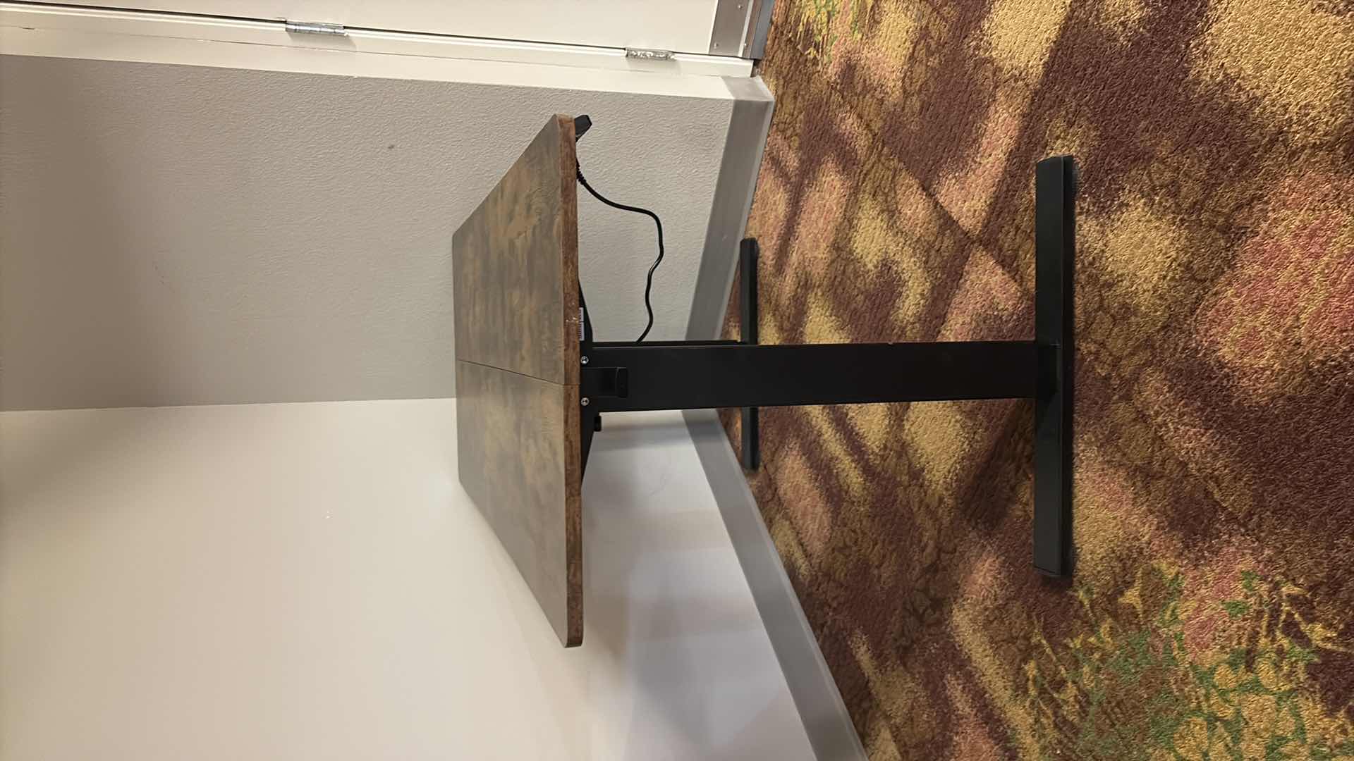 Photo 1 of WALNUT STANDING ADJUSTABLE HEIGHT DESK 55”X24”