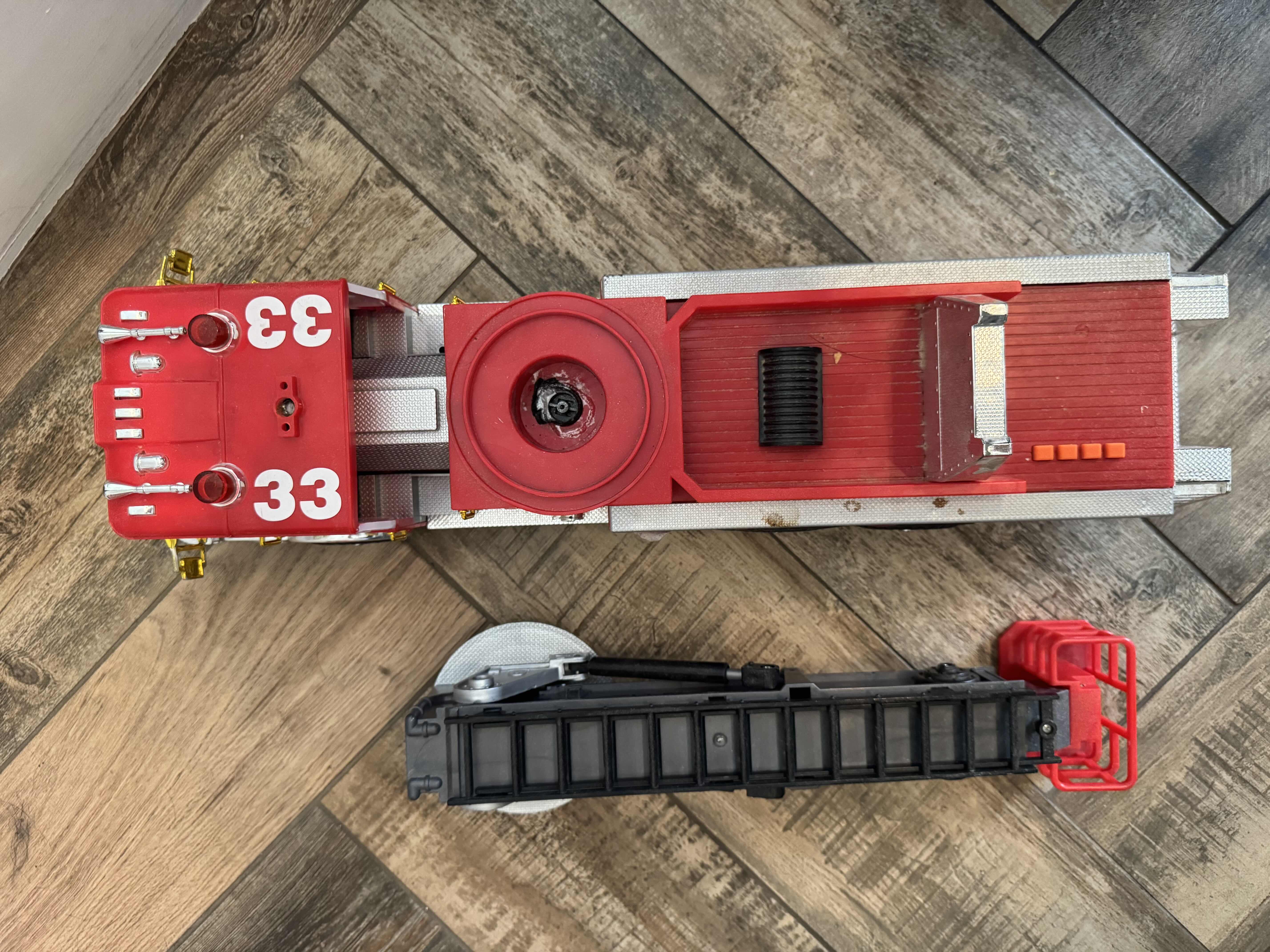 Photo 1 of WOOD FIRE STATION, TRUCK & TOYS