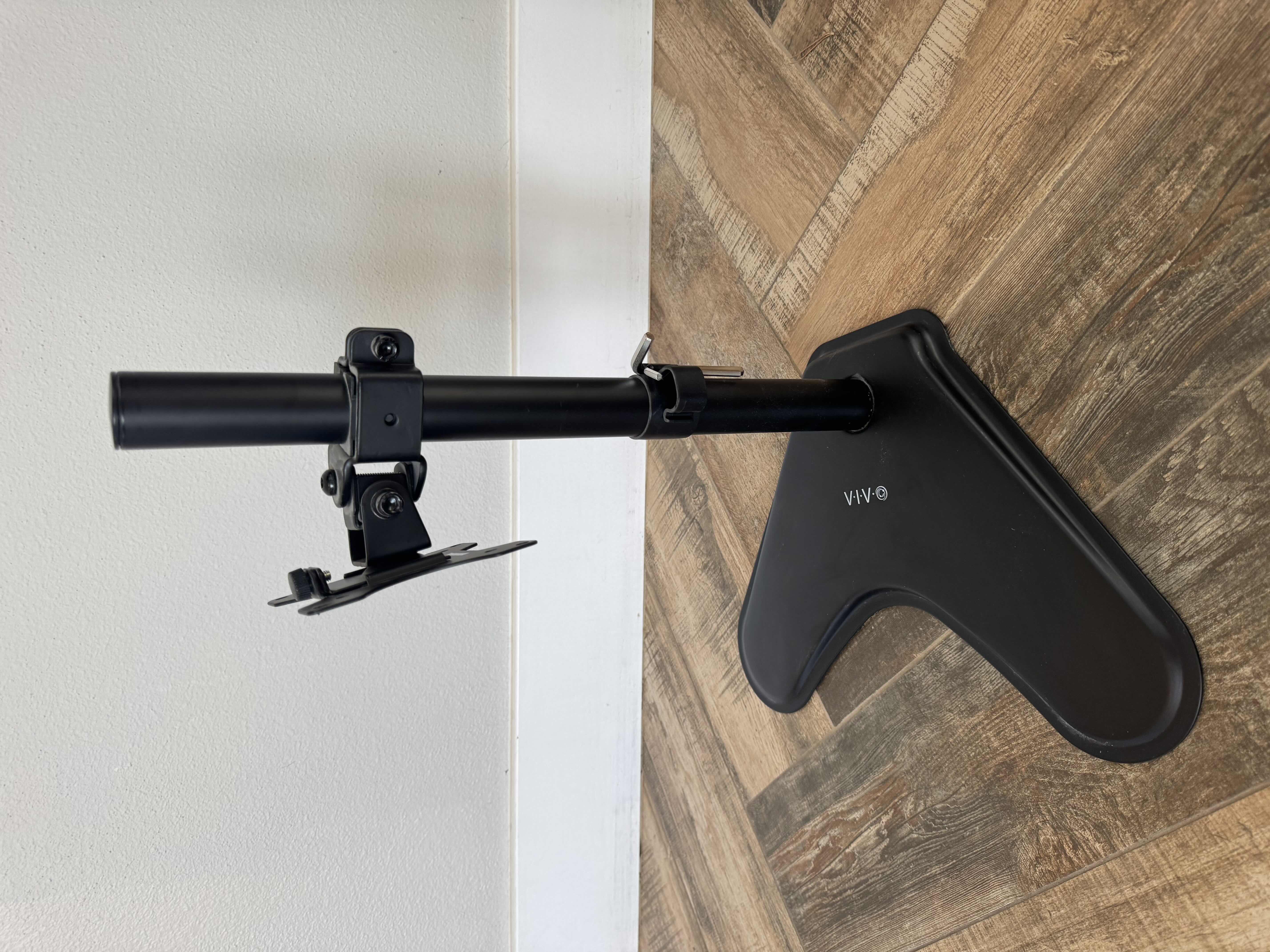 Photo 1 of VIVO SINGLE MONITOR BLACK DESK STAND