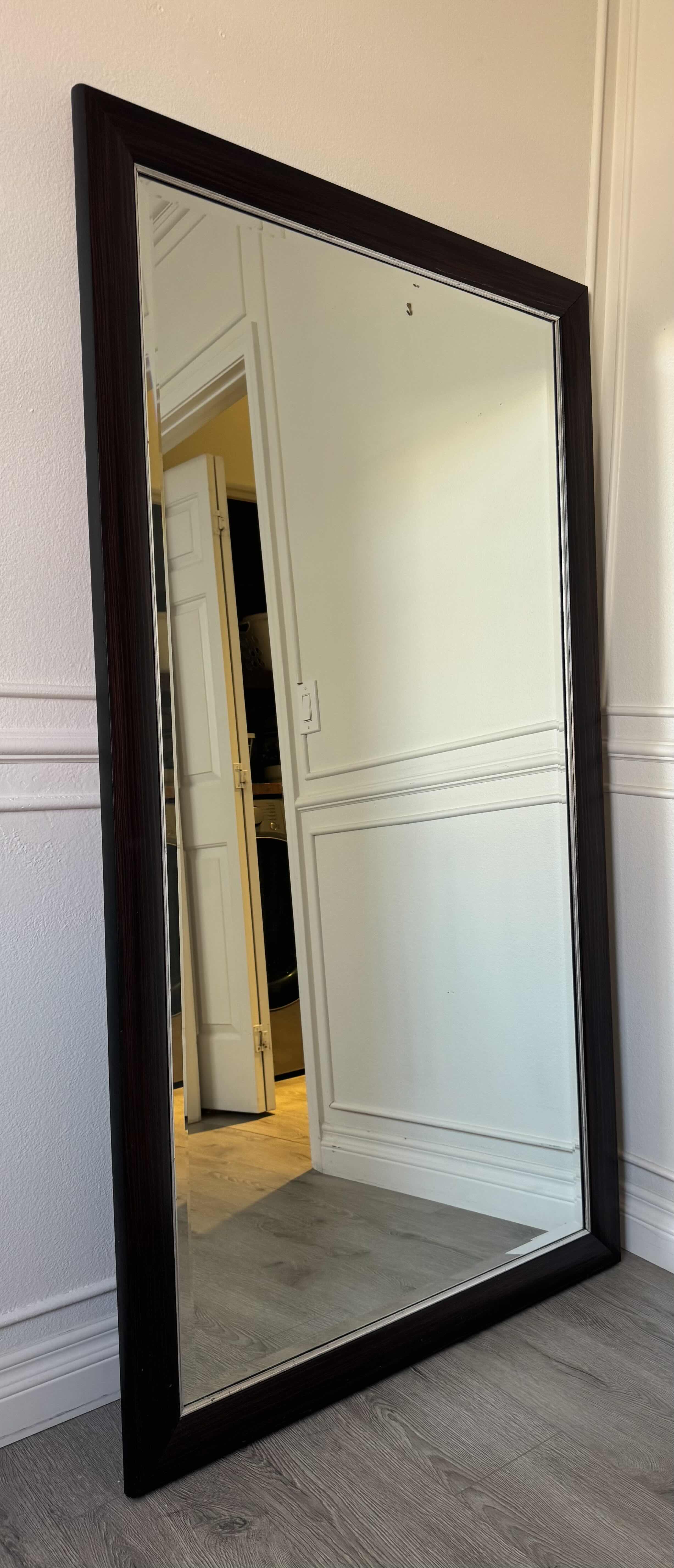 Photo 1 of WOOD FRAMED MIRROR 35”x65”
