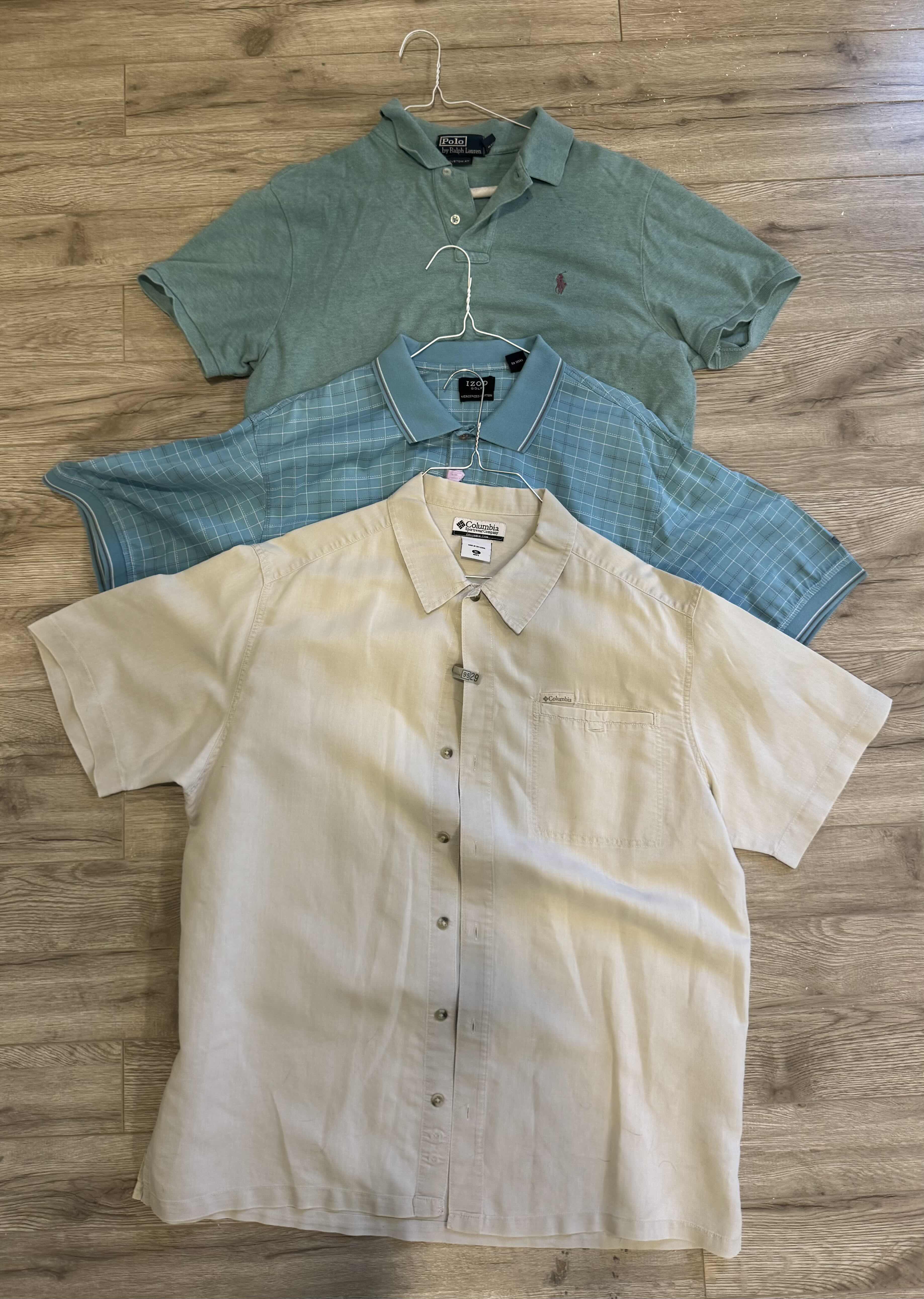 Photo 1 of 6-MEN'S NAME BRAND SHIRTS (SIZE L/XL)