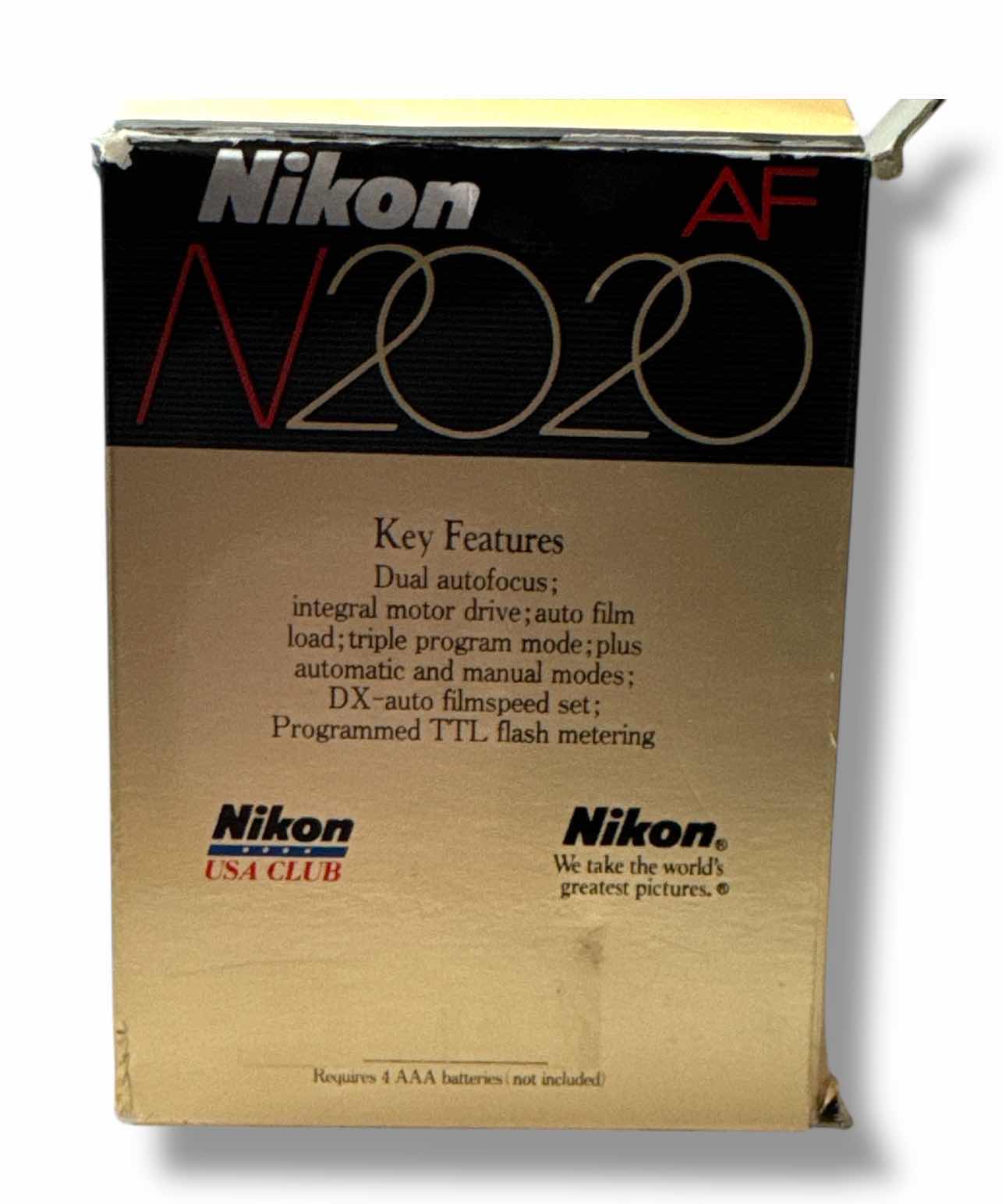 Photo 1 of NIKON N2020 FILM 35mm CAMERA W ACCESSORIES