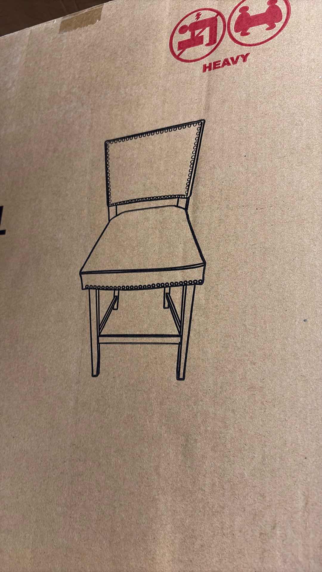 Photo 1 of 2-MAYFIELD KD NAIL HEAD BARSTOOL