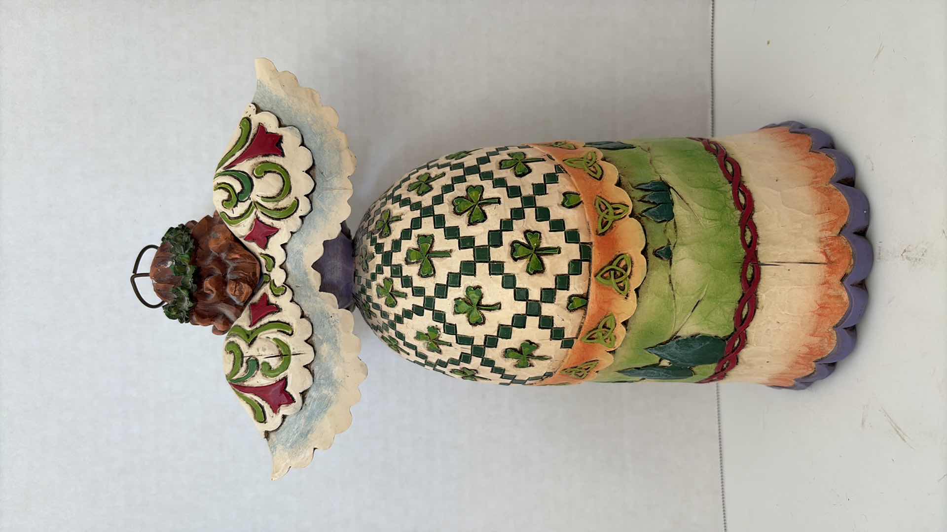 Photo 1 of JIM SHORE RISE IRISH ANGEL FIGURINE H9.5”