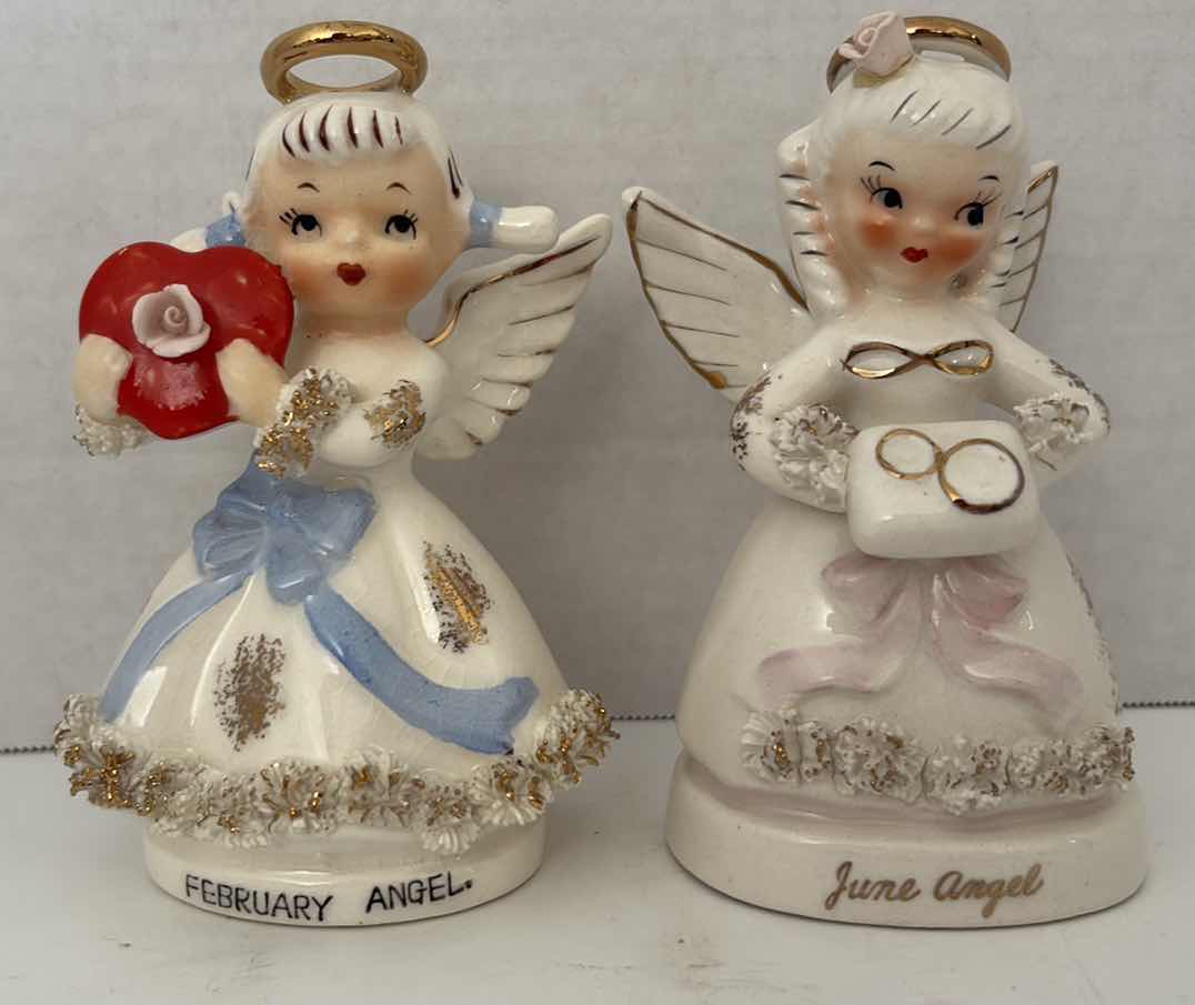 Photo 1 of (4)PCS ANGELS OF THE YEAR FIGURINE