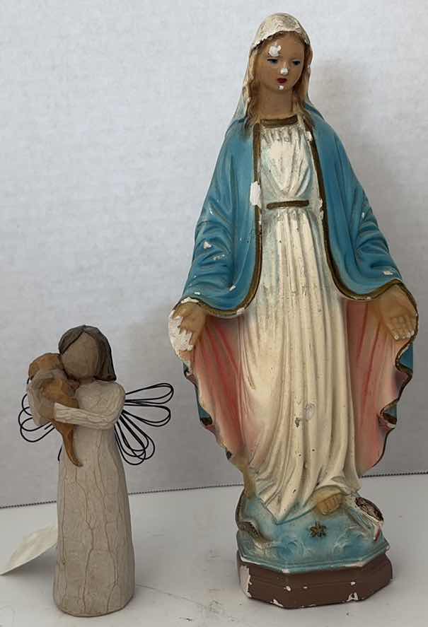Photo 1 of (3)RELIGIOUS FIGURINES