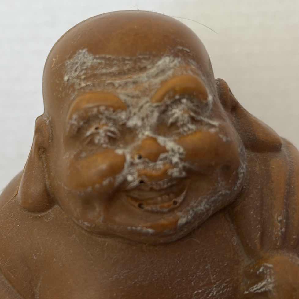 Photo 1 of (2)PCS BUDDHA AND VASE H8”