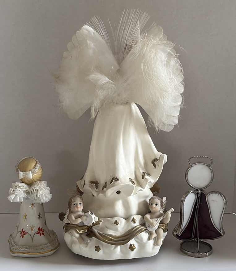 Photo 1 of (3)PCS ANGEL FIGURINE