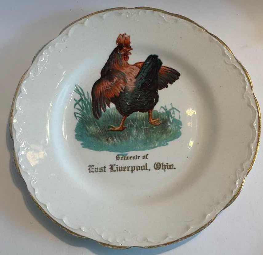 Photo 1 of (3)PCS 7.25” SOUVENIR PLATE