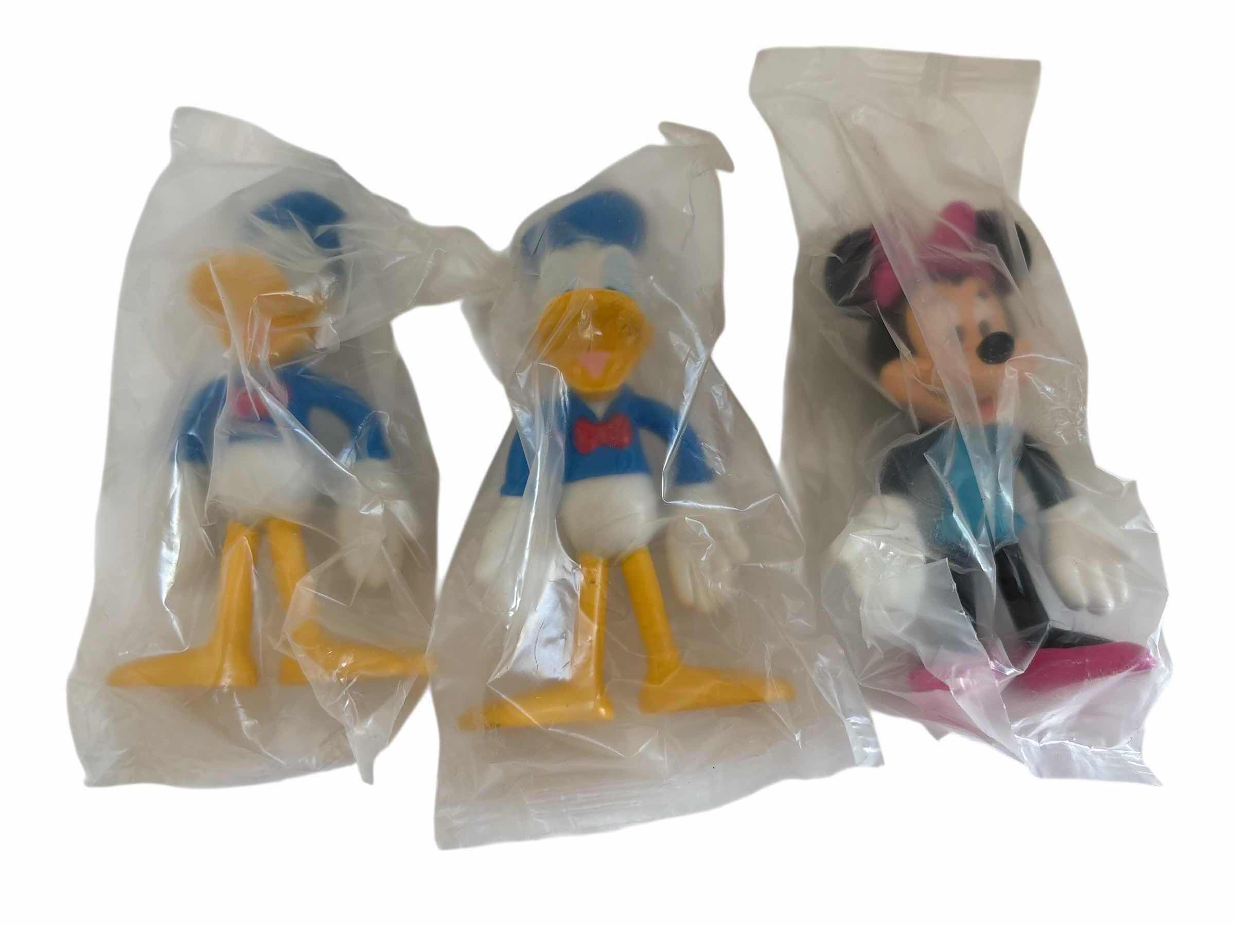 Photo 1 of (3)PCS NIB VINTAGE DISNEY RESORT FIGURINES H4”