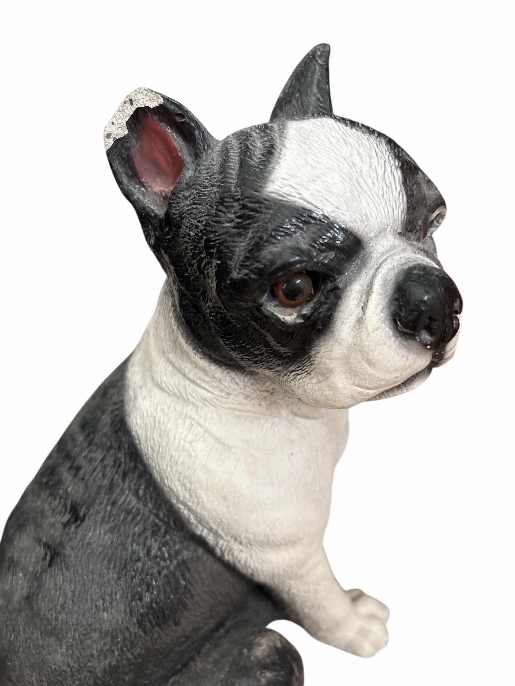 Photo 1 of (2)PCS BOSTON TERRIERS STATUE H16”