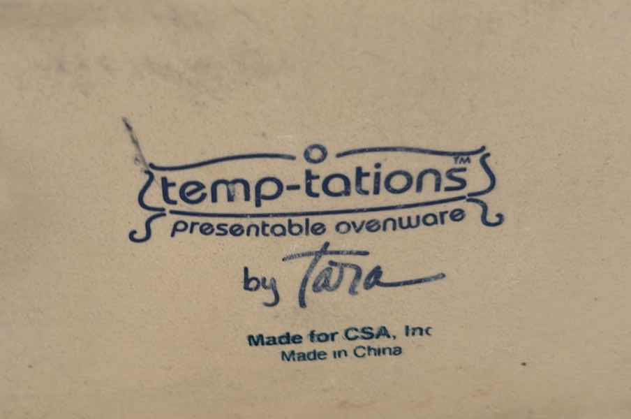 Photo 1 of (2)PCS TEMP-TATIONS COBALT LOAF PAN 6.5”X5”