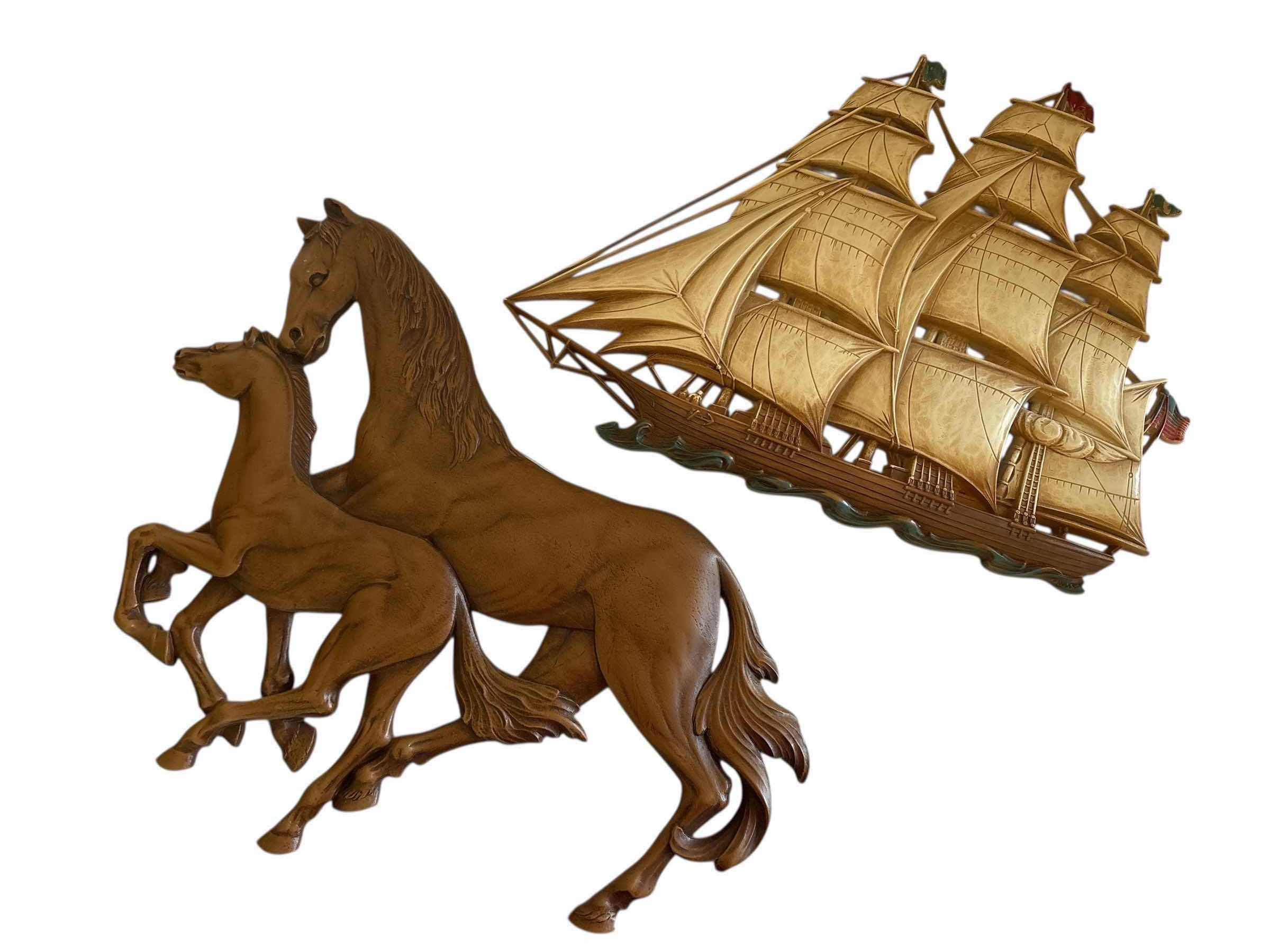 Photo 1 of (2)PCS SYRACUSE WOOD CO. ORNAMENTS