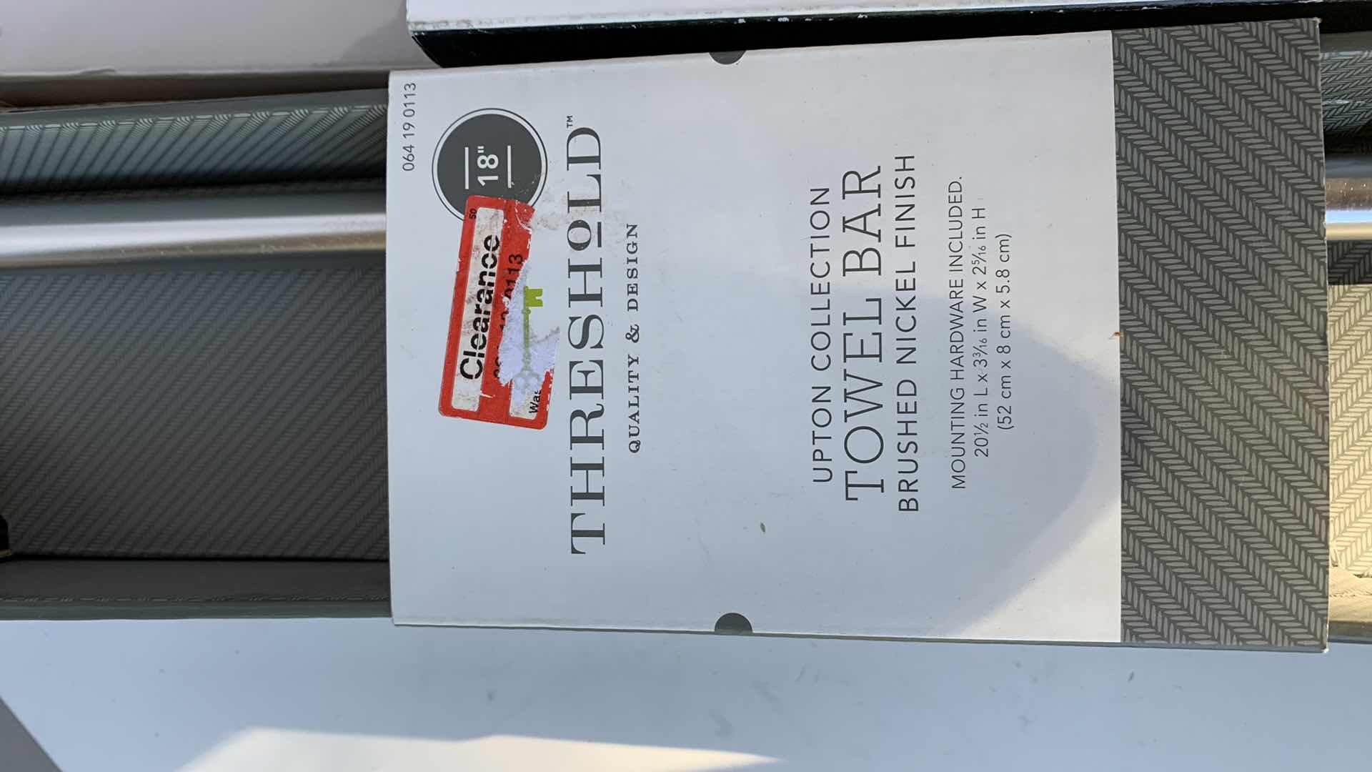 Photo 1 of 2 TOWEL HOLDERS AND A SHOWER GRAB BAR