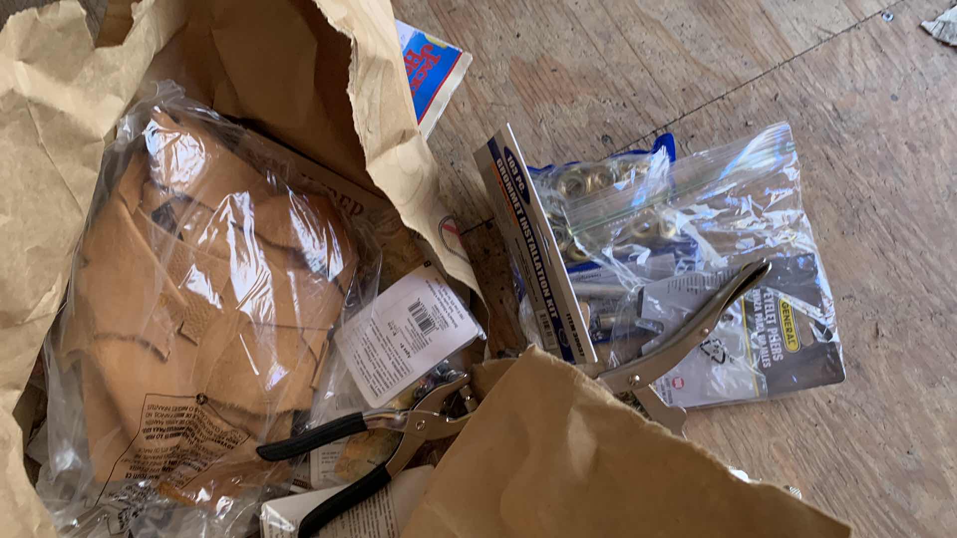 Photo 1 of ASSORTMENT OF CRAFTING SUPPLIES