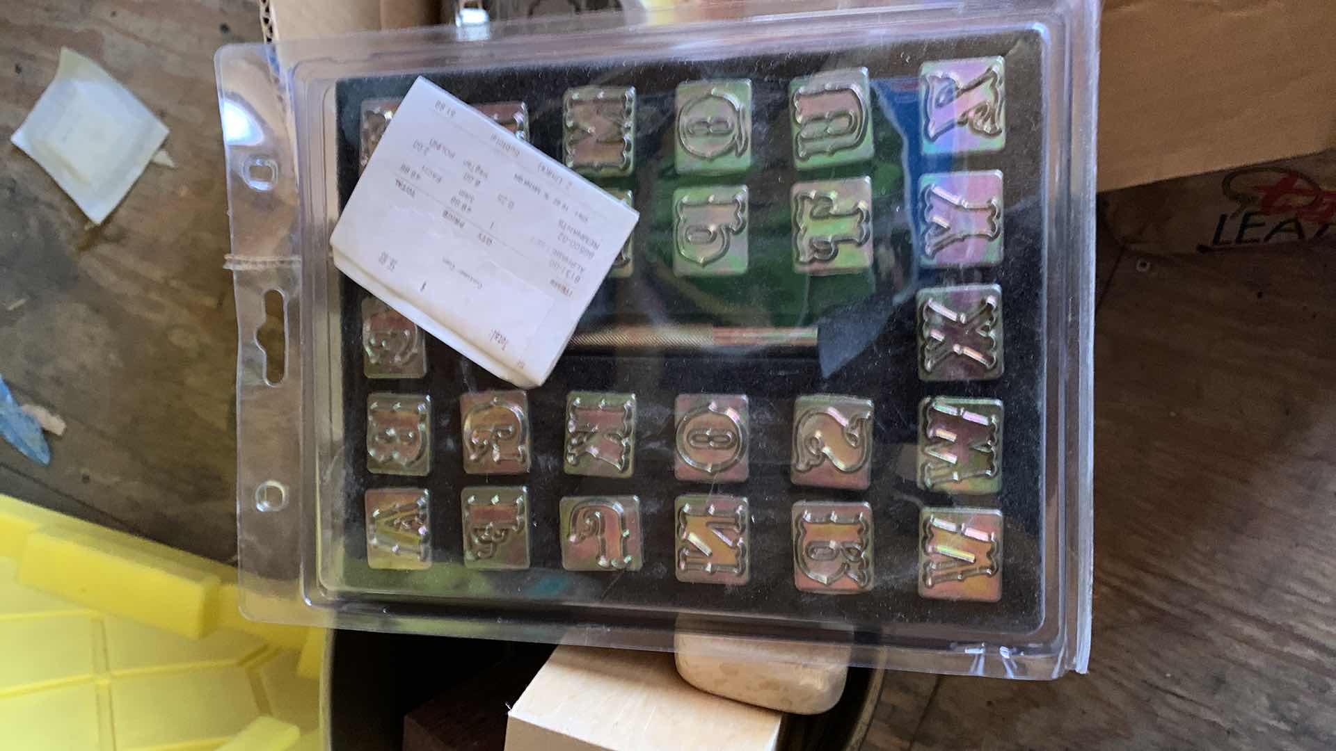 Photo 1 of ASSORTMENT OF CRAFTING SUPPLIES