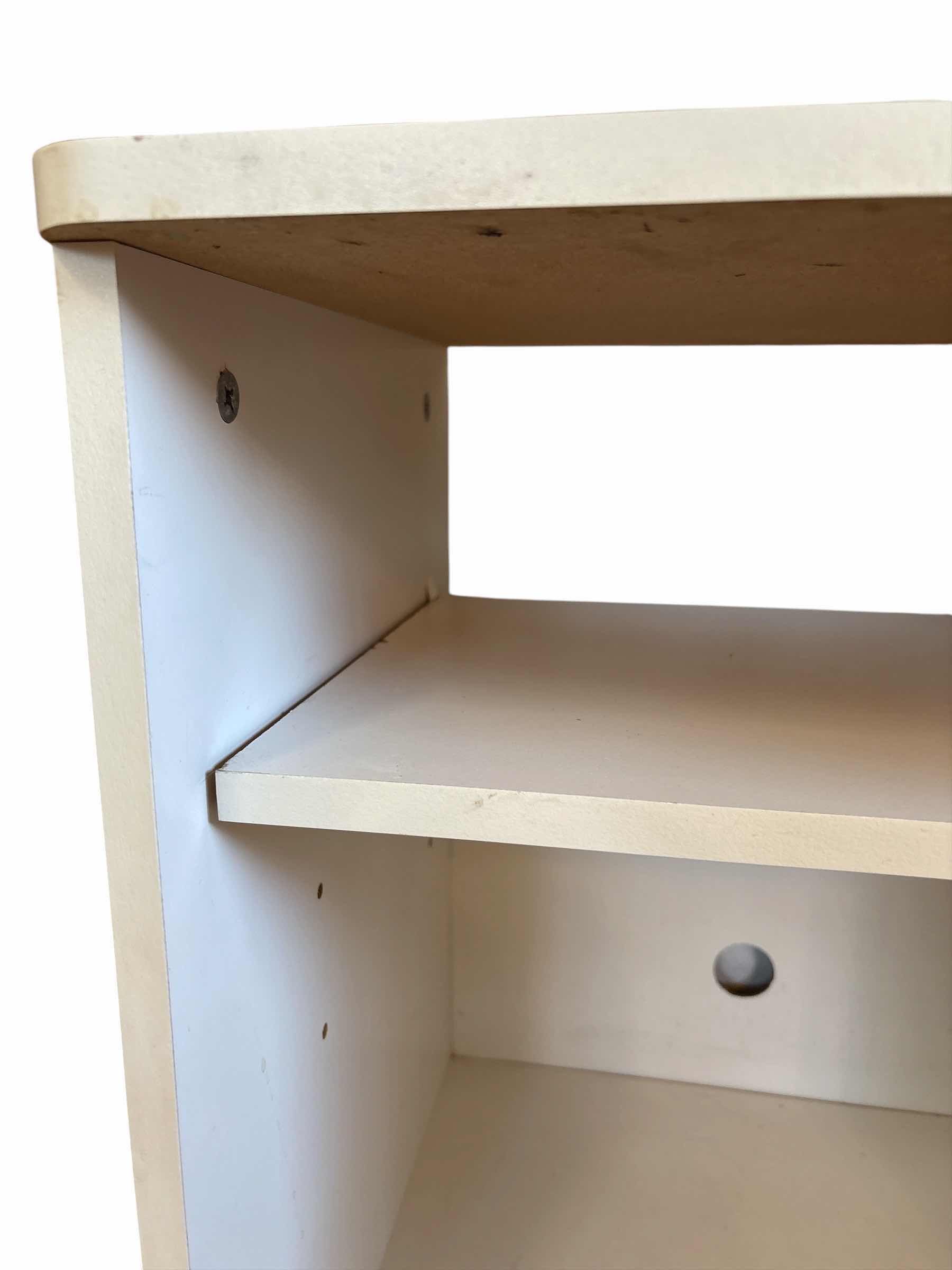 Photo 1 of WHITE LAMINATE SHELF 17”X15.5H22”