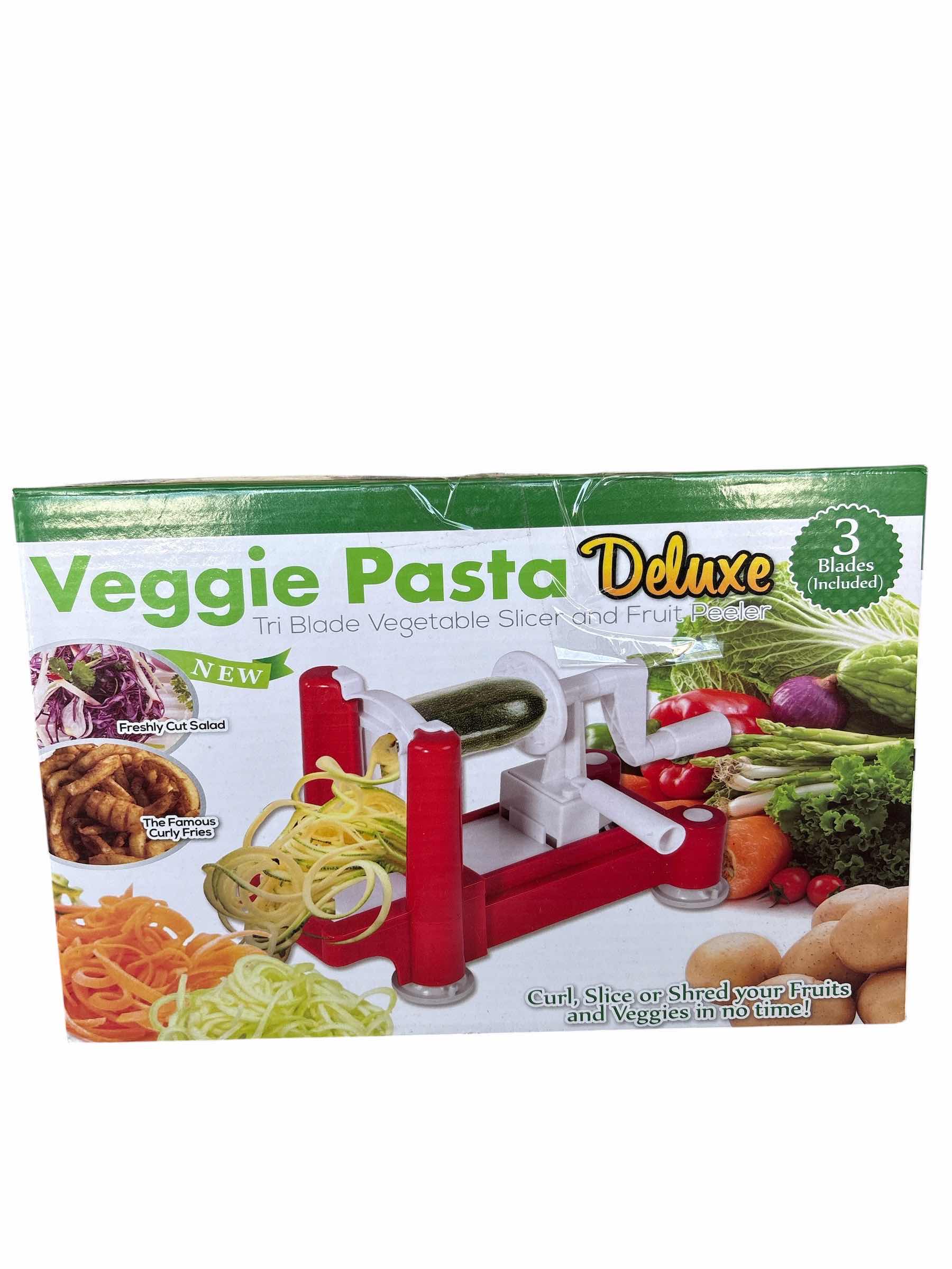 View 2 of (2)PCS VEGGIES PASTA DELUXE & UNIVERSAL GRATER IN ORIGINAL BOX