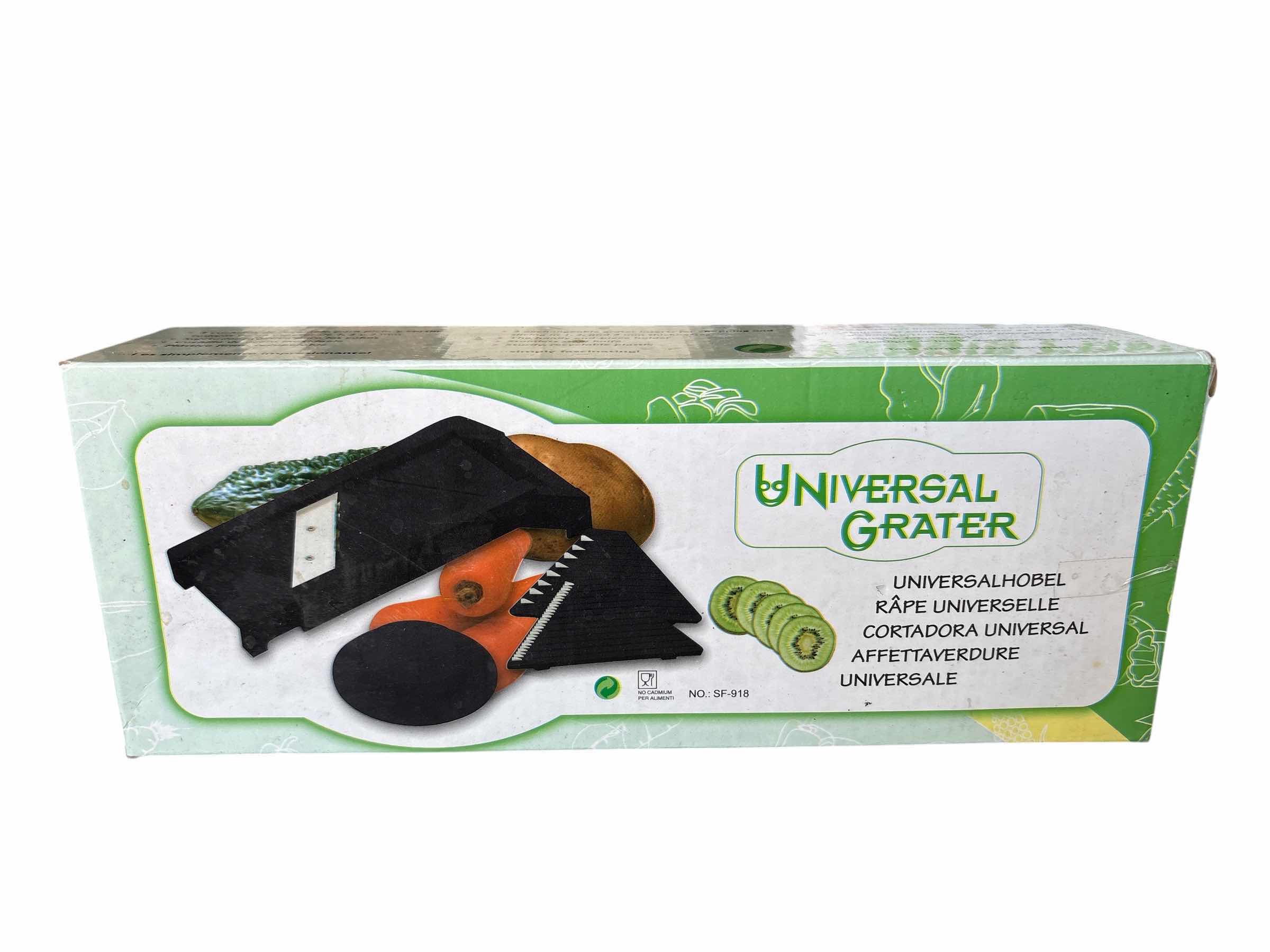 View 3 of (2)PCS VEGGIES PASTA DELUXE & UNIVERSAL GRATER IN ORIGINAL BOX