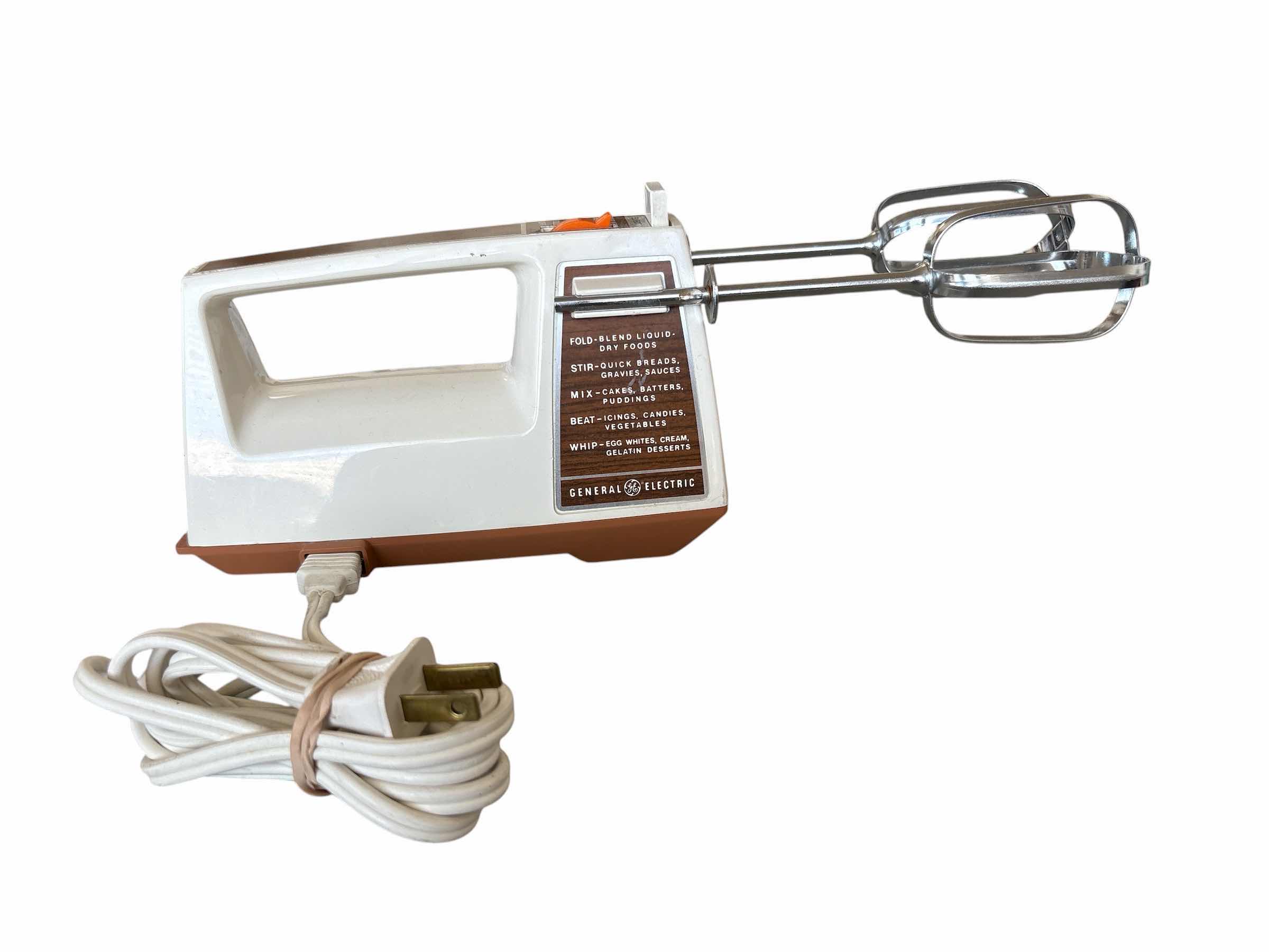 Photo 1 of VINTAGE GENERAL ELECTRIC HAND MIXER