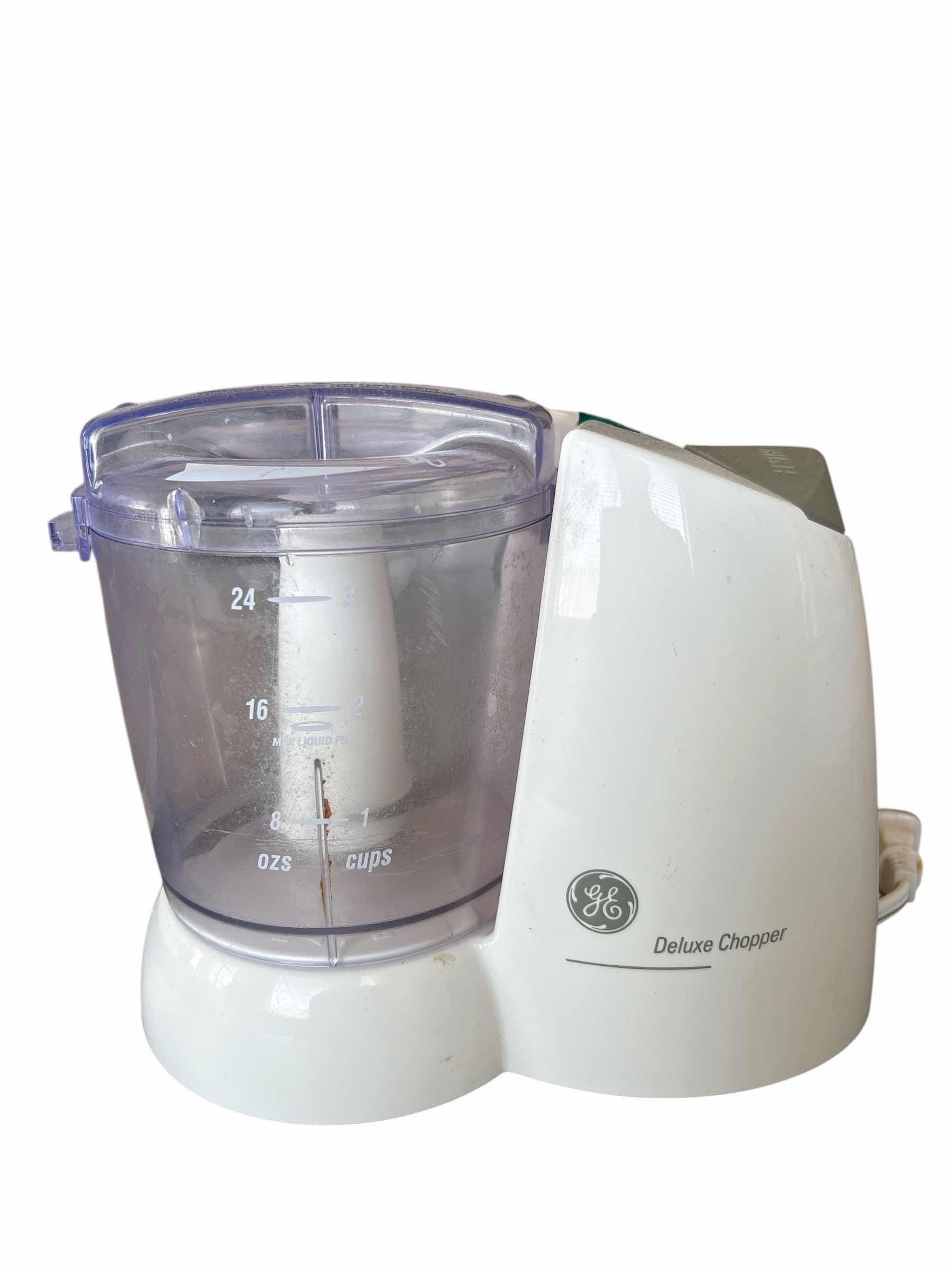 Photo 1 of (2)PCS GE & MANUAL HAND CHOPPER