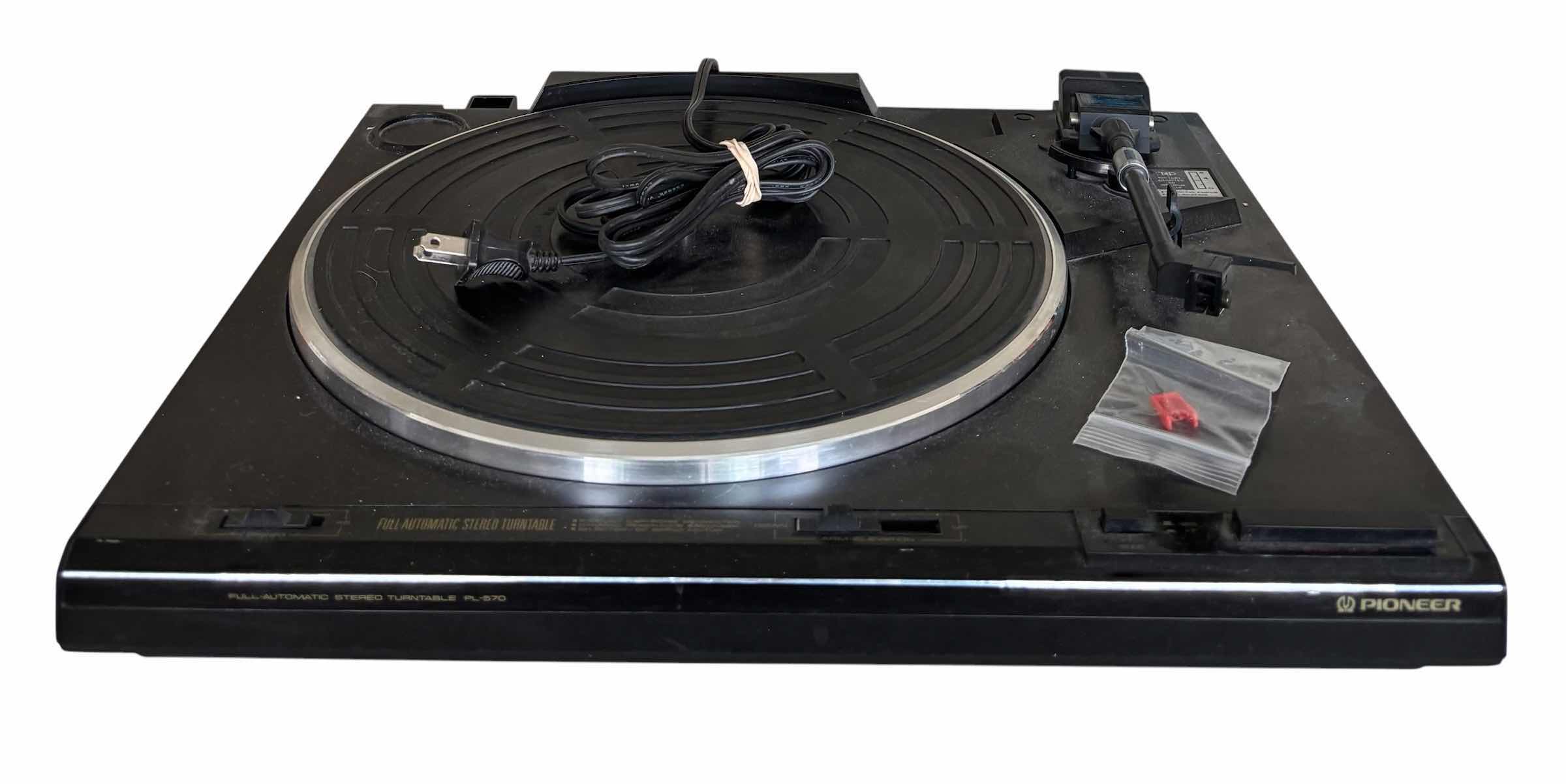 Photo 1 of PIONEER PL-570 STEREO TURNTABLE