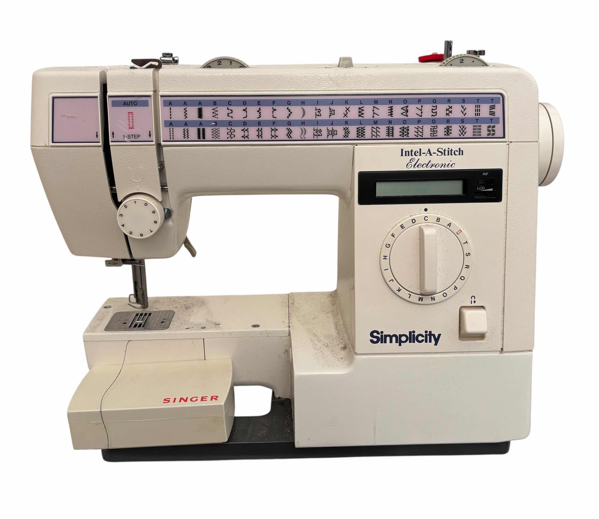 Photo 1 of SINGER SIMPLICITY SEWING MACHINE