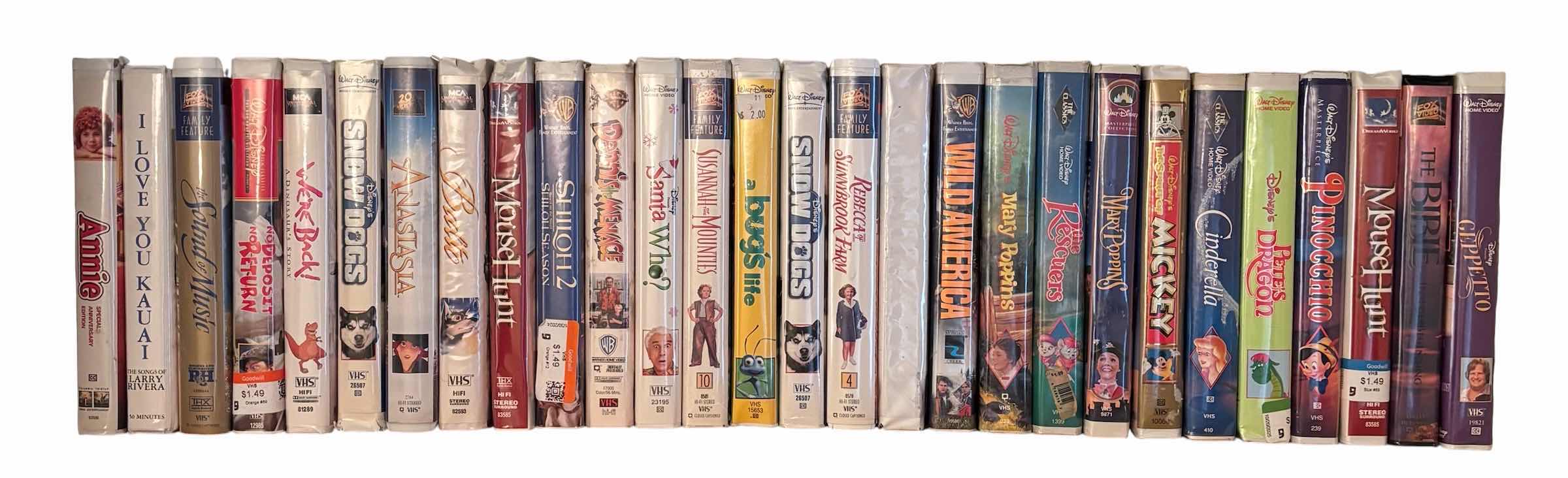 Photo 1 of COLLECTIBLE VHS: DISNEY, WARNER BROS