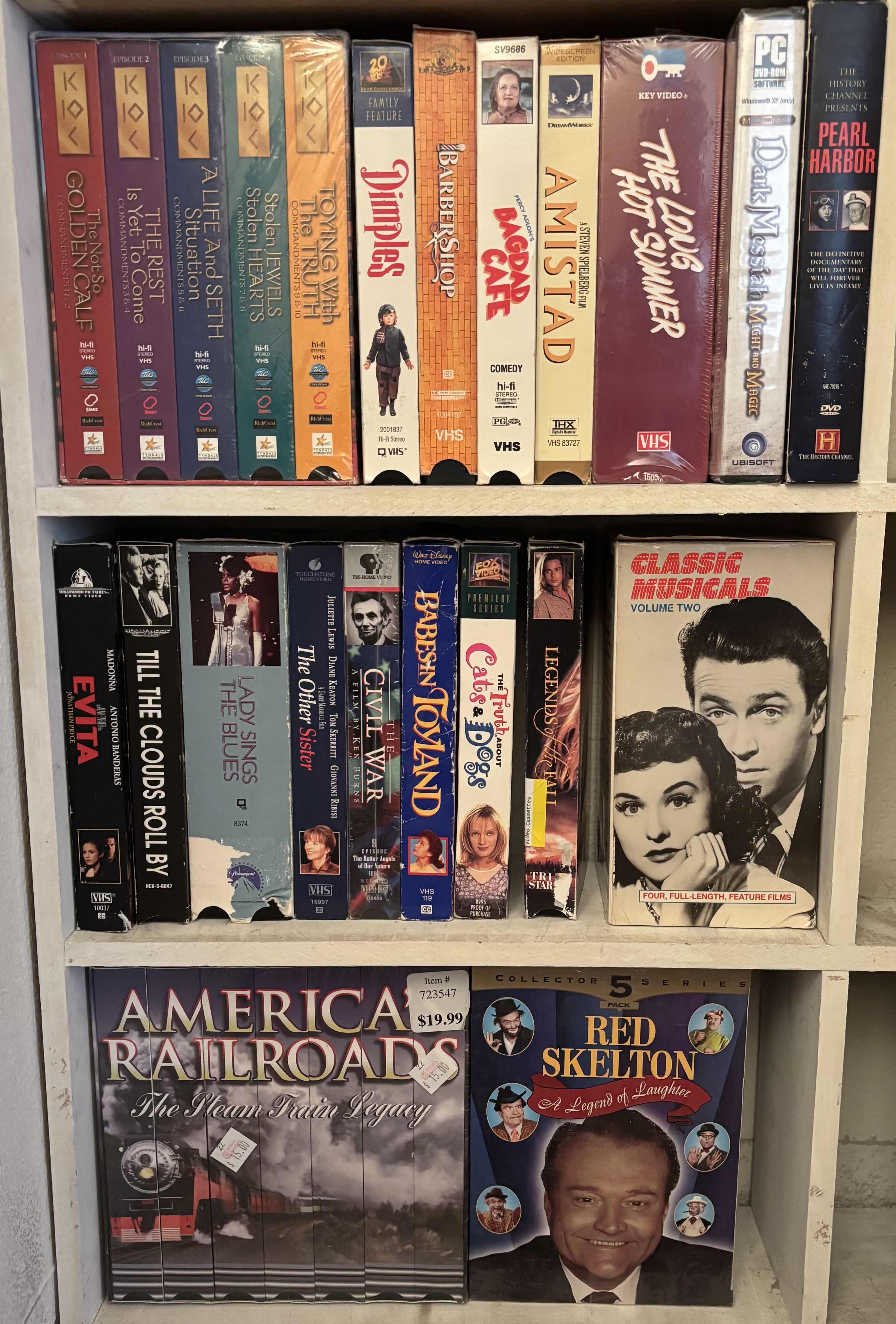 Photo 1 of COLLECTORS SET OF VHS TAPES