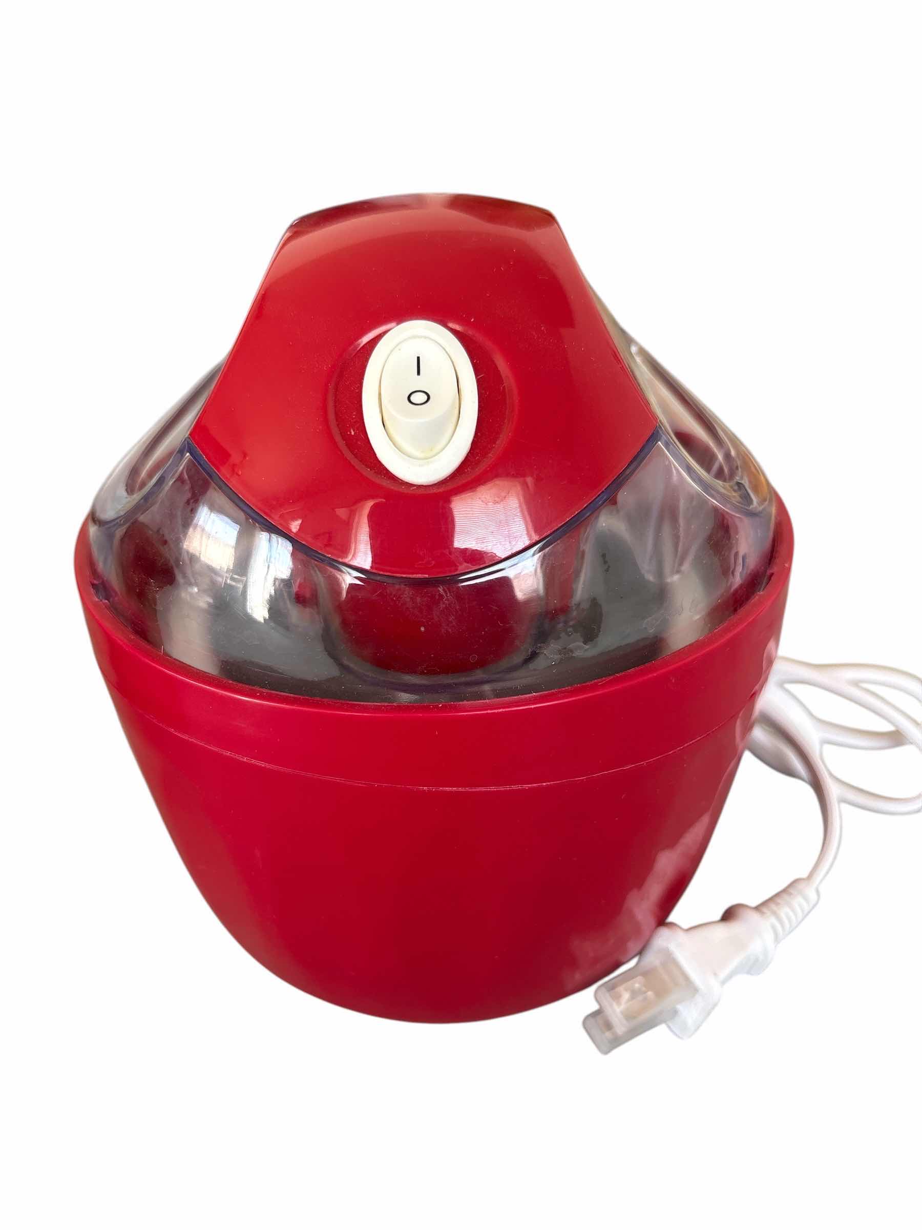 Photo 1 of (2)PCS ICE CREAM MAKER & MICROWAVE COOKER