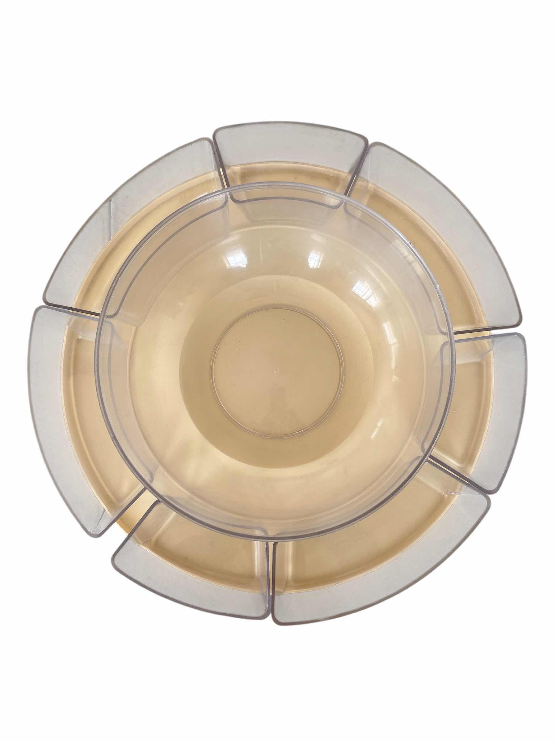 Photo 1 of THERMO SERV LAZY DIVIDED ROTATING SERVING TRAY