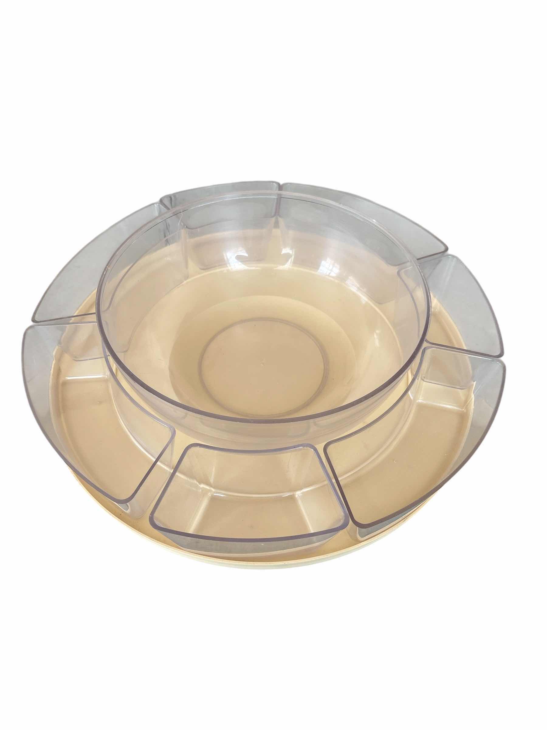 Photo 1 of THERMO SERV LAZY DIVIDED ROTATING SERVING TRAY