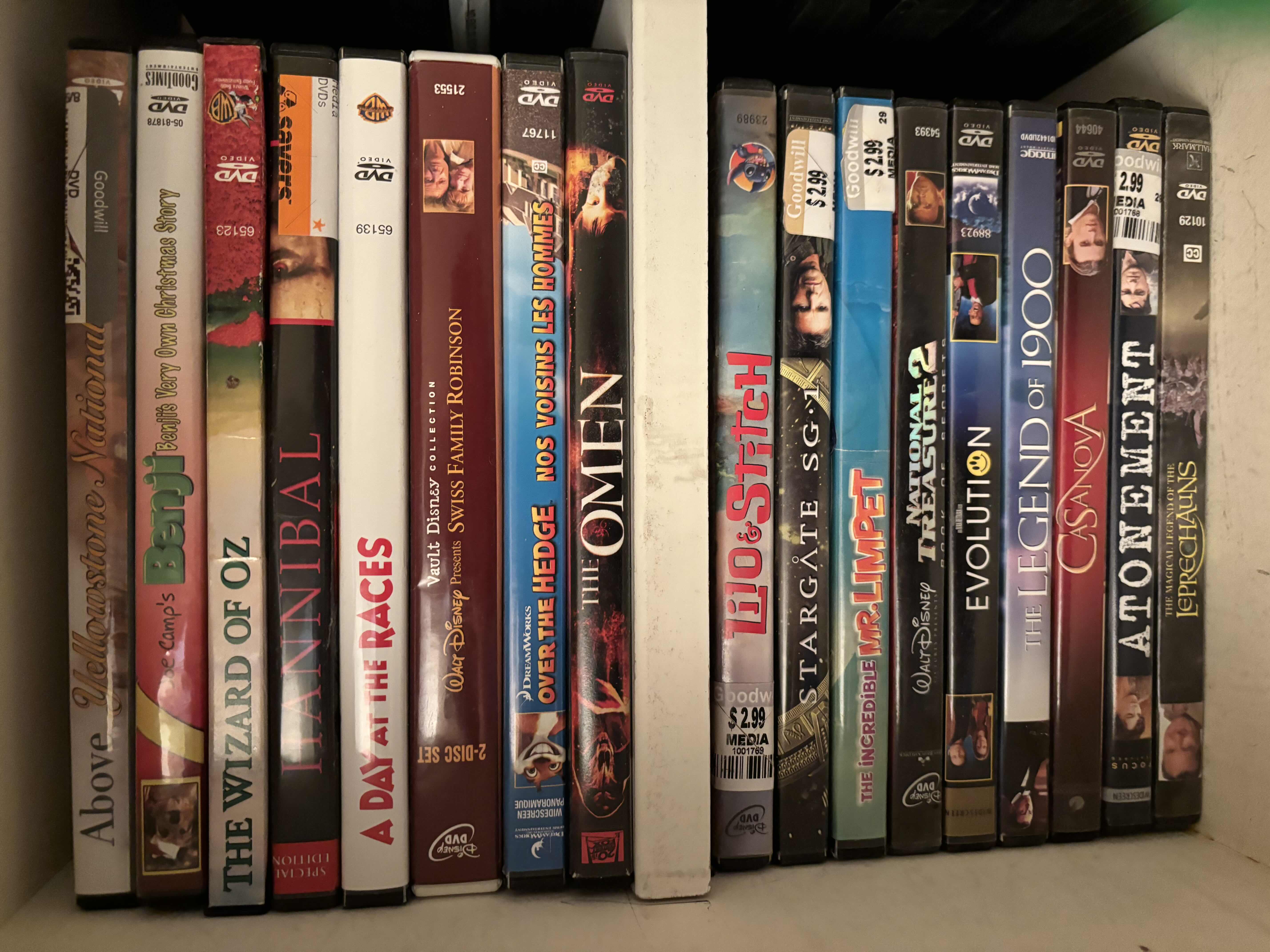 Photo 1 of COLLECTION OF DVDS