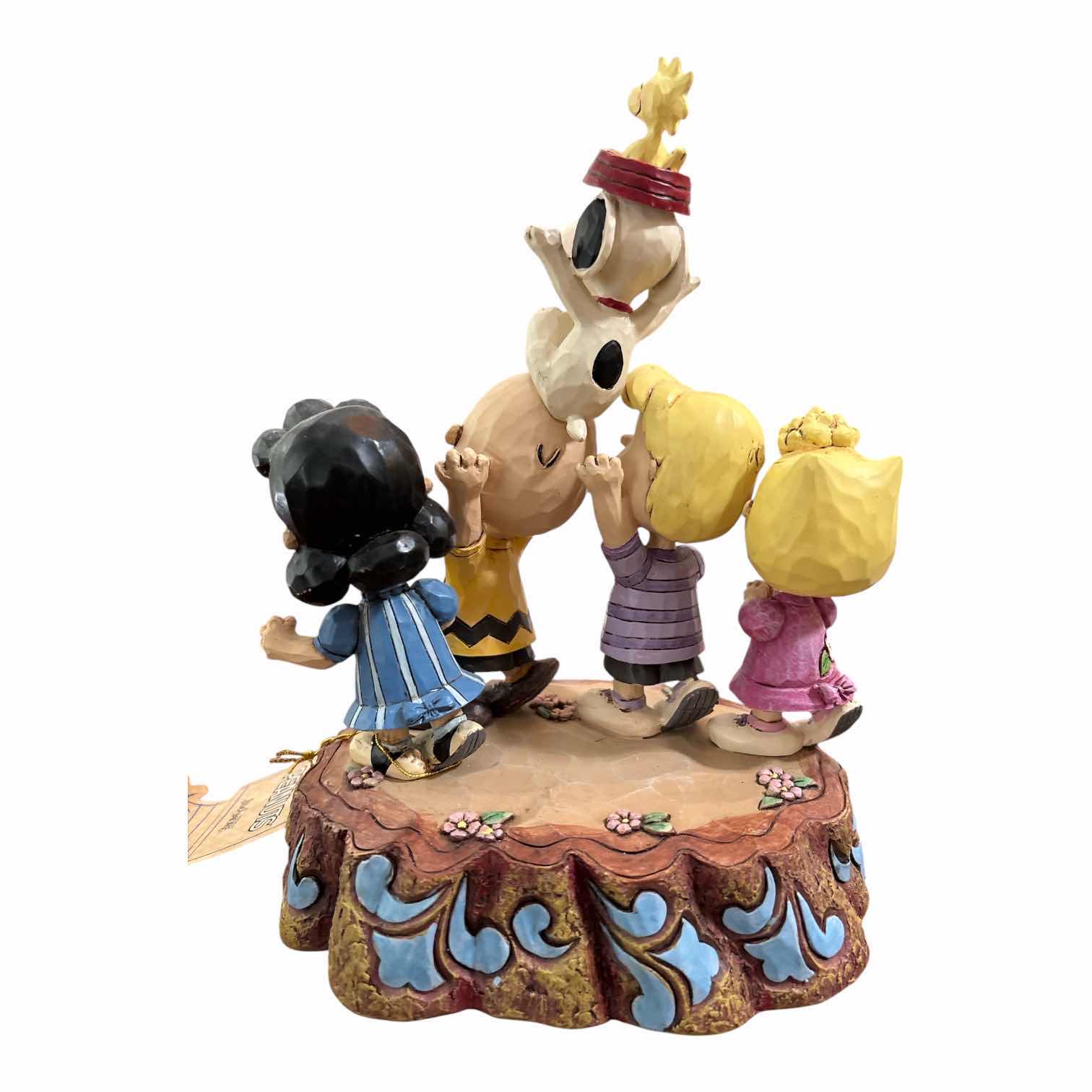 Photo 1 of JIM SHORE PEANUTS “HOORAY” 65TH ANNIVERSARY FIGURINE H8.5”